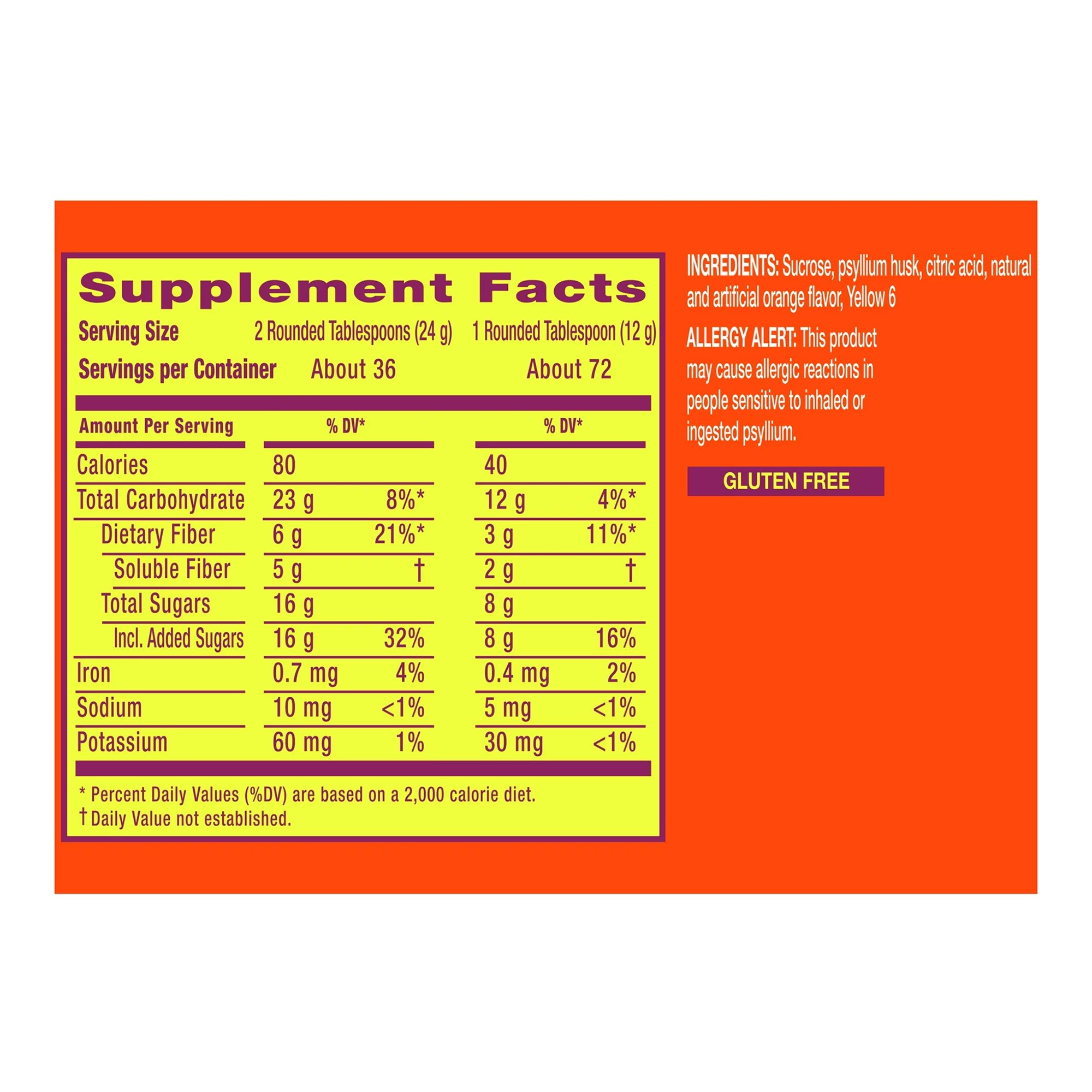 Procter & Gamble 37000002306 - Metamucil Psyllium Husk Fiber Supplement - 1/Each