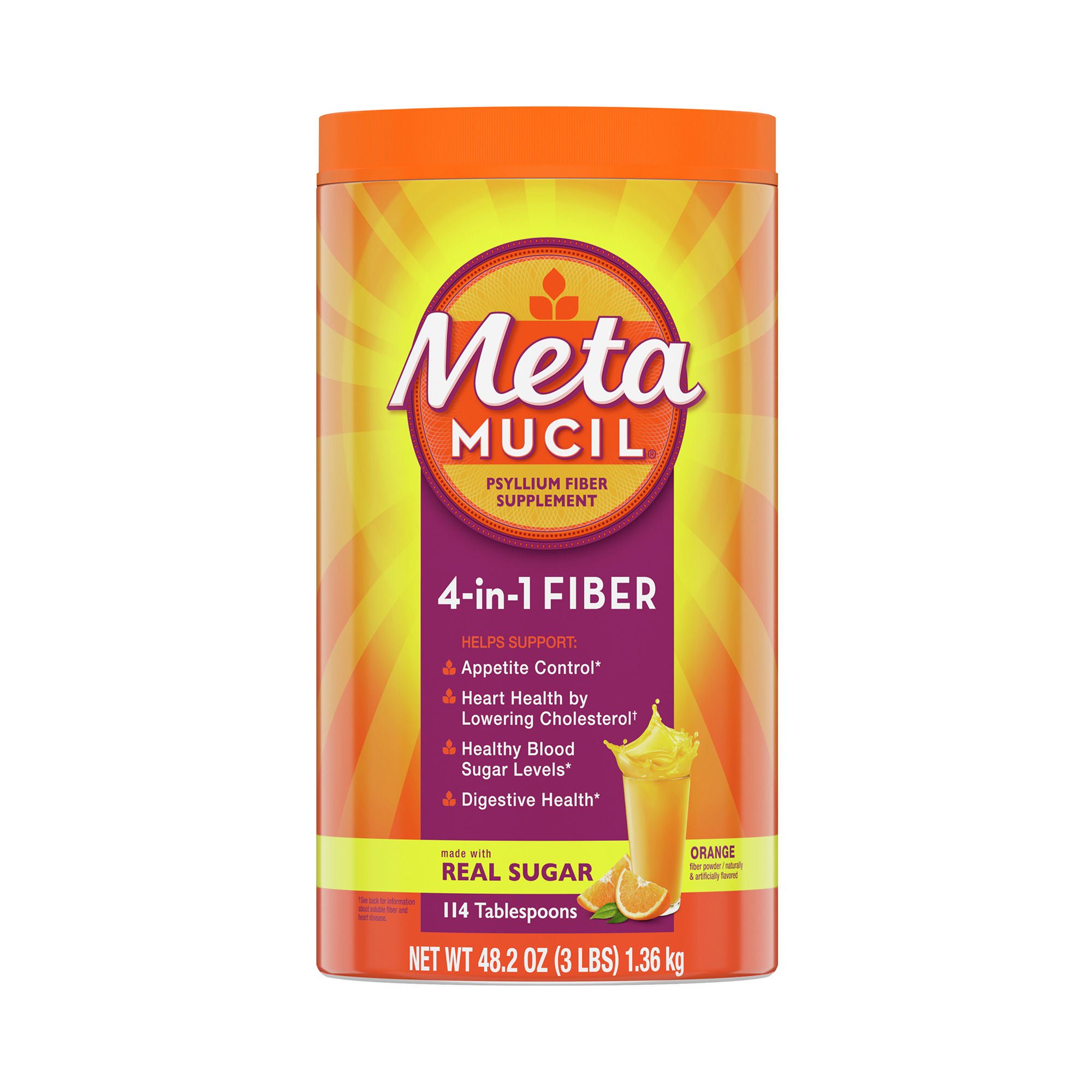 Procter & Gamble - 37000002307 Metamucil® Psyllium Husk Fiber Supplement