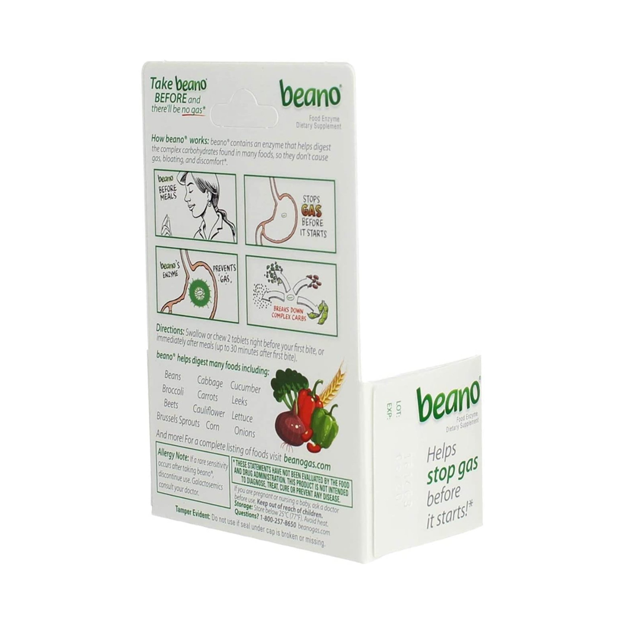 Medtech Laboratories - 04203710304 Beano® Food Enzyme Tablets