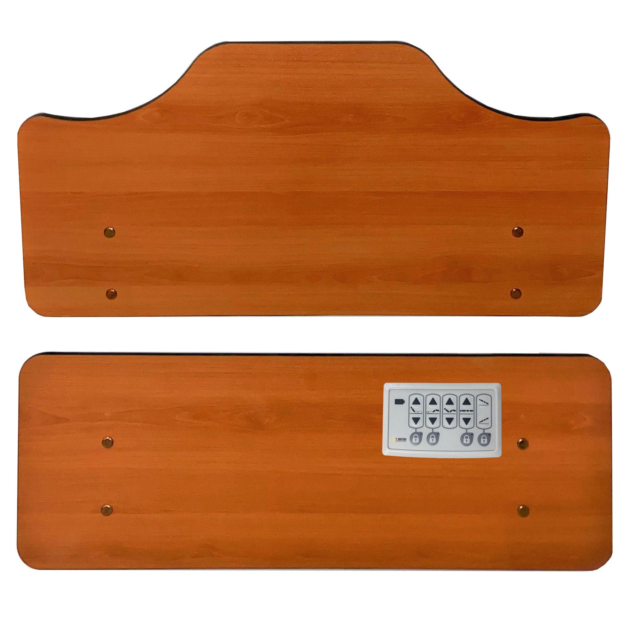 N.O.A. Medical Industries - 7540075WCH Headboard / Footboard Control Kit Elite Series Standard Style Black Cherry