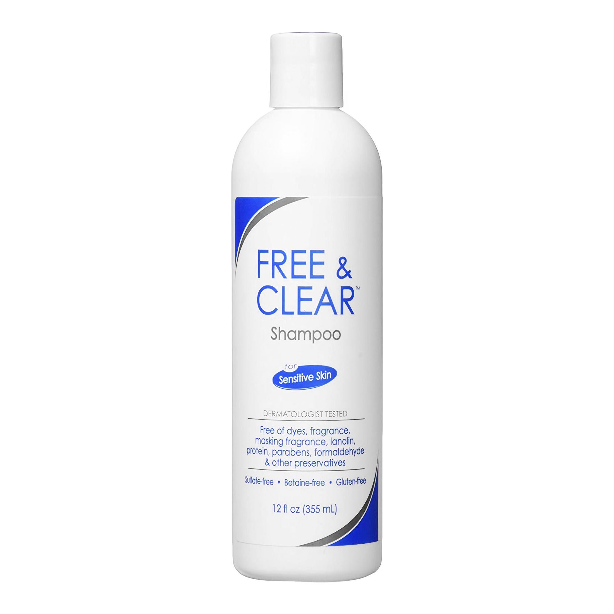 Pharmaceutical Specialties - 45334020012 Shampoo Free & Clear® 12 oz. Flip Top Bottle Unscented