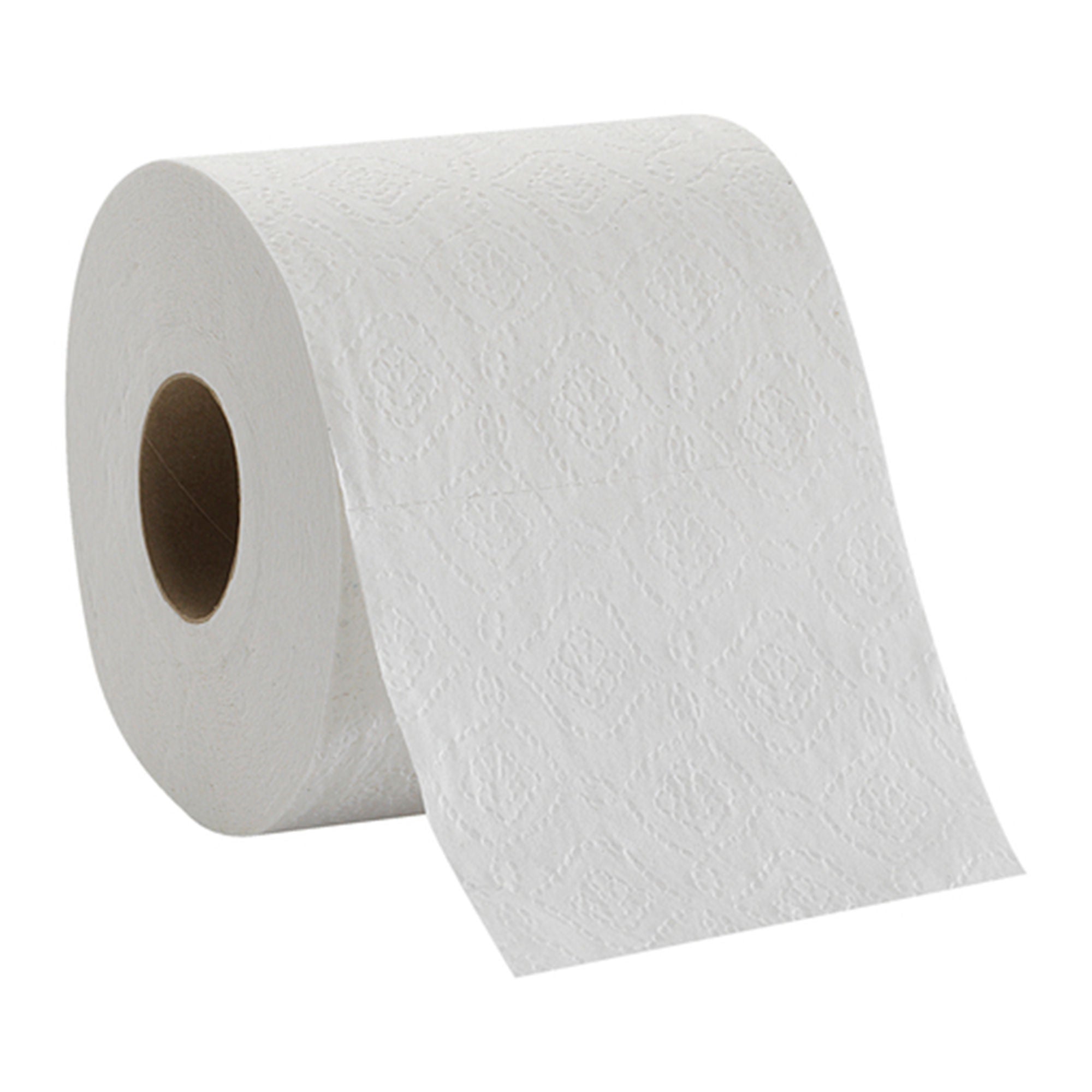 Georgia-Pacific Consumer Products LP - 19881-01 Toilet Tissue Pacific Blue Basic® White 1-Ply Standard Size Cored Roll 550 Sheets 3-4/5 X 4 Inch