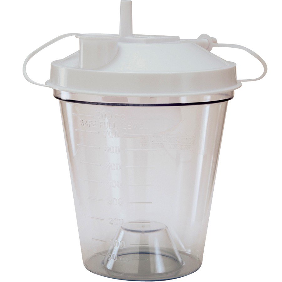 Drive DeVilbiss Healthcare 610-12B - drive™ Suction Canister, 800 mL - 1/Each, 12/Case