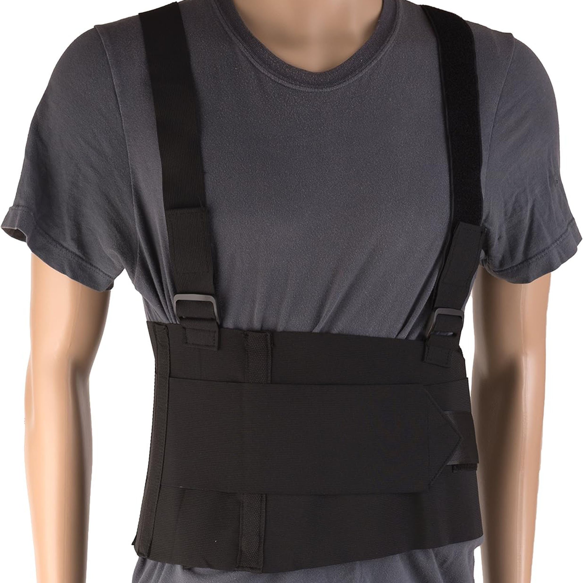 Mabis Healthcare 632-6400-2221 - DMI® Deluxe Industrial Back Support, Fits 28 – 40 Inch Waists - 1/Each