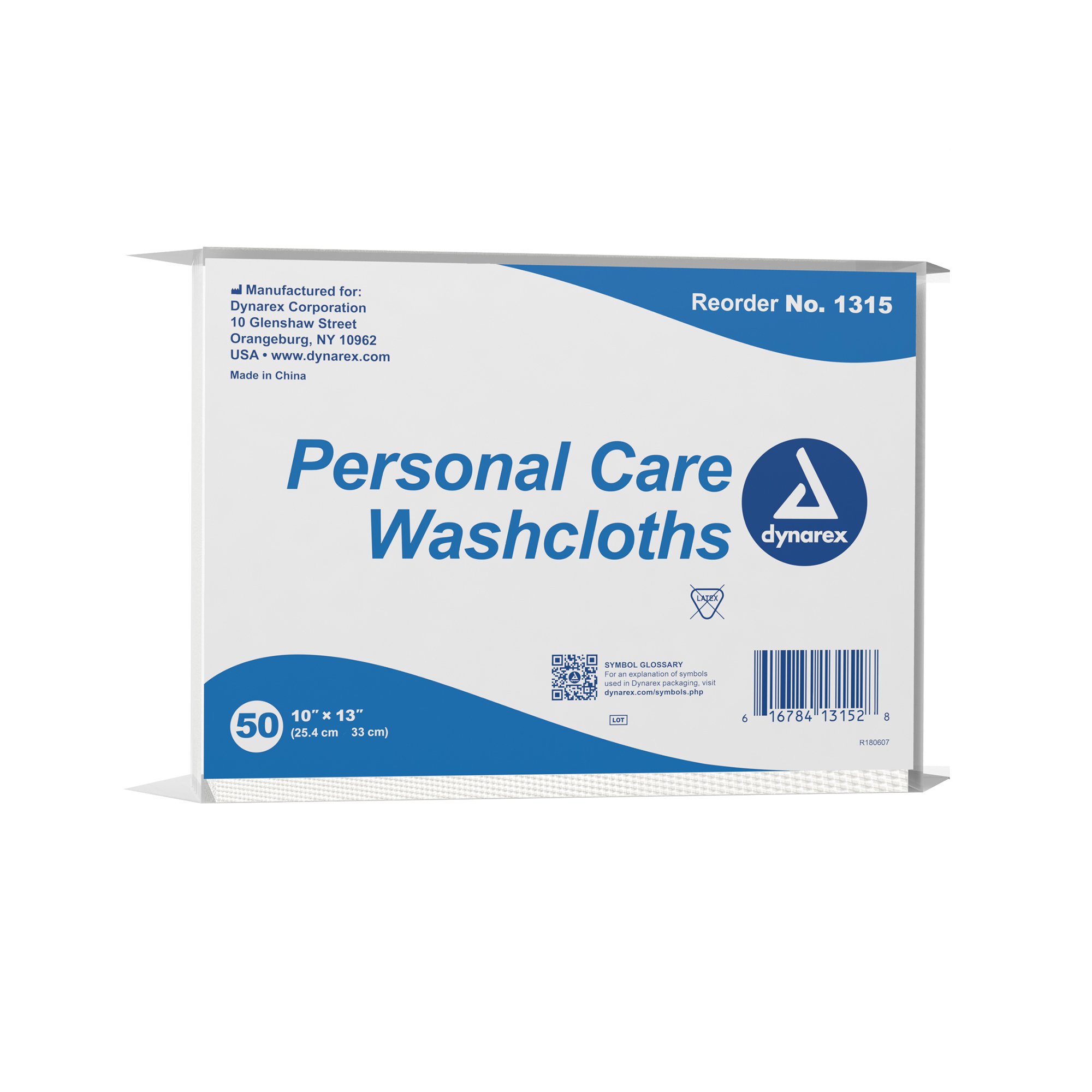 Dynarex - 1315 dynarex® Personal Care Washcloth