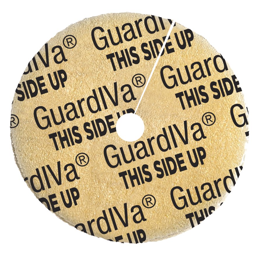 BD FP-23-AD008 - GuardIVa® Hemostatic IV Dressing, 1 inch Disk with 4.0 mm Center Hole - 1/Each, 10/Box, 100/Case
