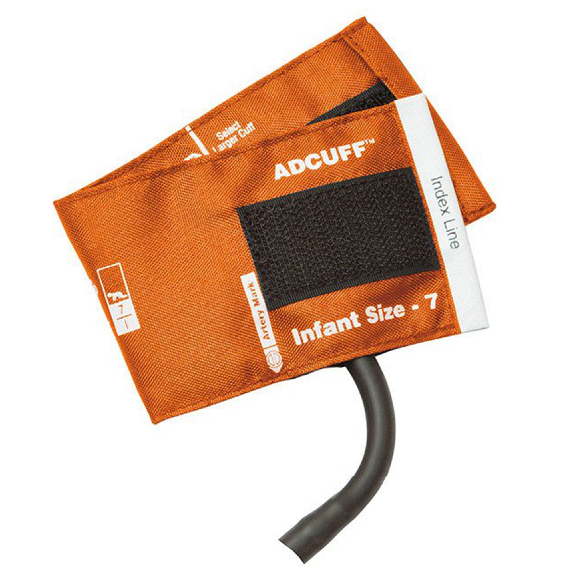 American Diagnostic Corp - 845-7IOR-1 Reusable Blood Pressure Cuff Adcuff™ 9 to 14 cm Arm Nylon Cuff Infant Cuff