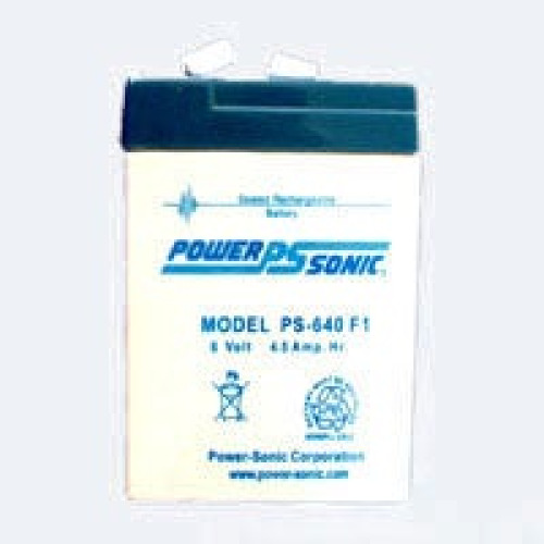 Bulbtronics - 0028147 Sealed Lead Acid Battery Pack Power-Sonic® 6 Volt Rechargeable 1 Pack