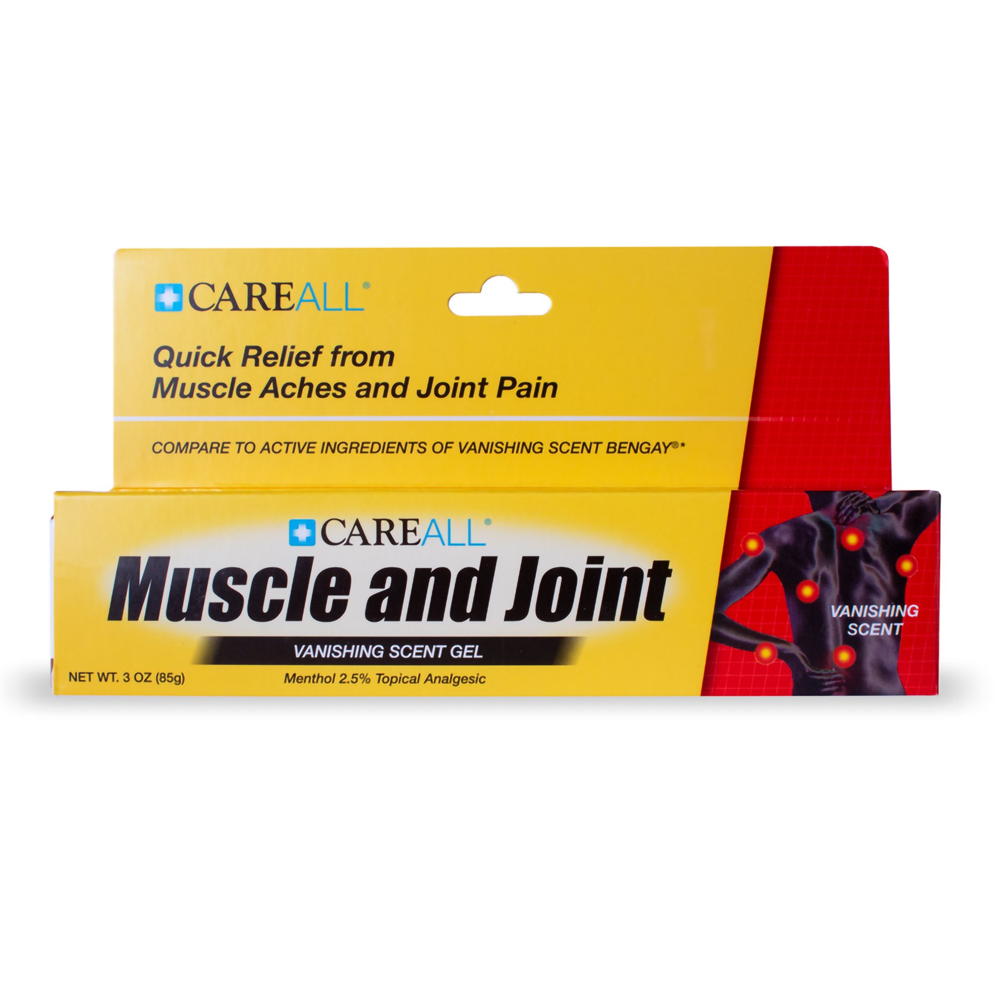New World Imports - MJG3 CareAll Menthol Topical Pain Relief