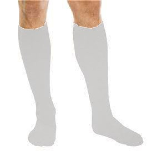 Alimed - 2970006193 Compression Socks Core-Spun by Therafirm® Knee High X-Large White Closed Toe