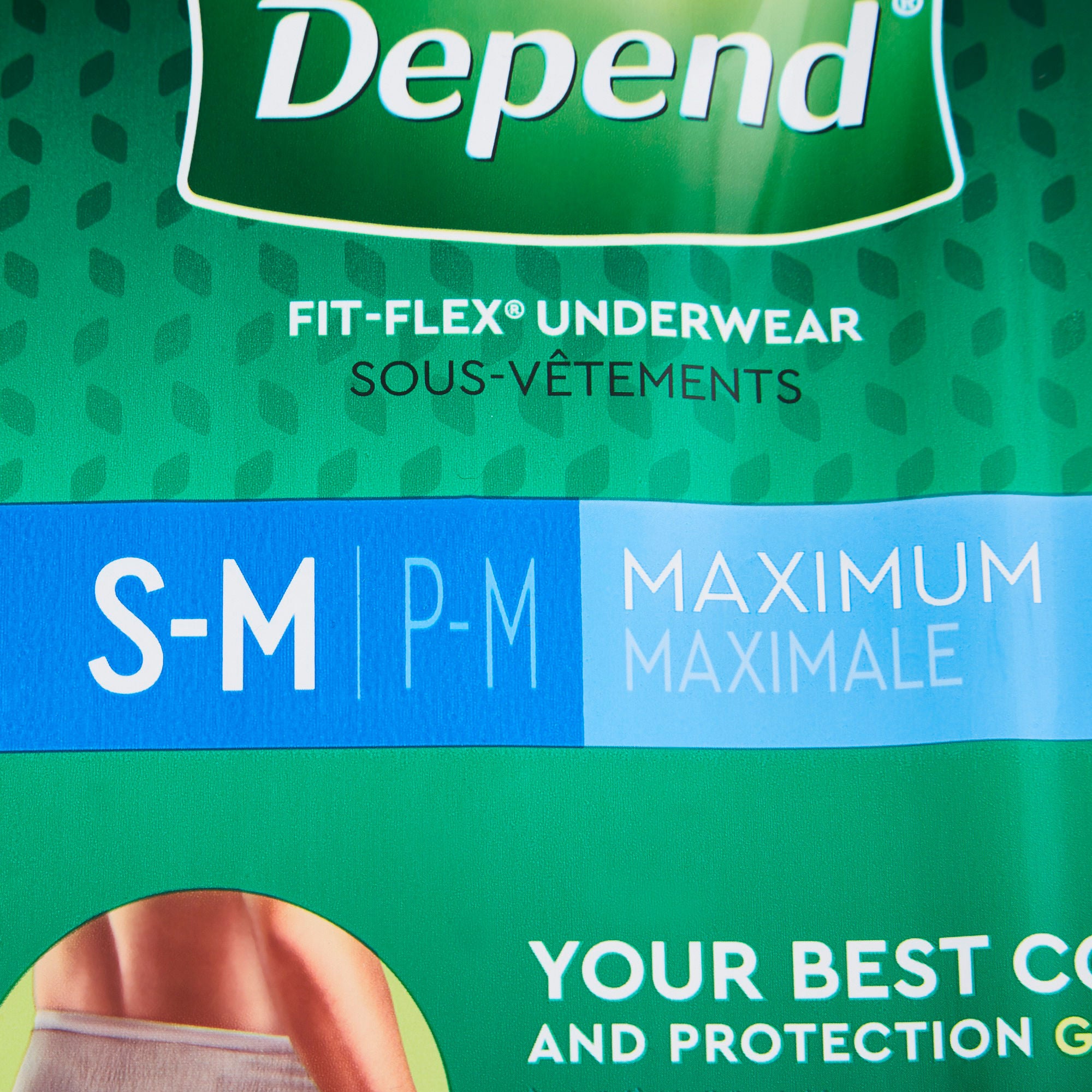 Kimberly Clark - 12539 Absorbent Underwear Depend® Pull-On with Tear Away Seams Adult Small / Medium Male Disposable Heavy Absorbency