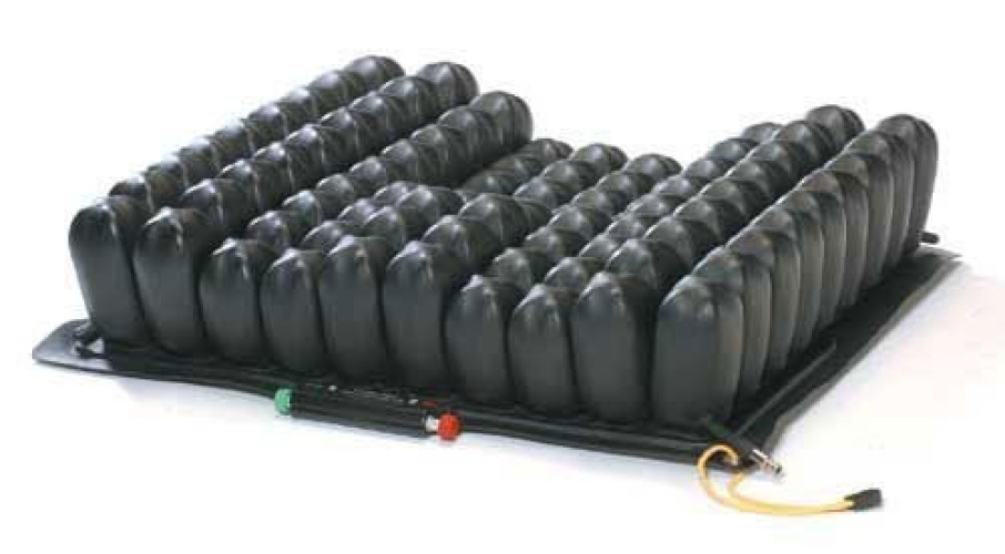 Crown Therapeutics - CS1110C Seat Cushion ROHO® Contour Select® 20 W X 18 L X 2-1/4 to 4-1/4 D Inch Neoprene Air Cells