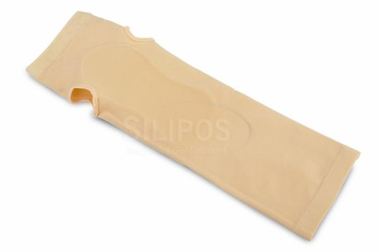 Silipos - 14165 Compression Sleeve Silipos® One Size Fits Most Beige Wrist