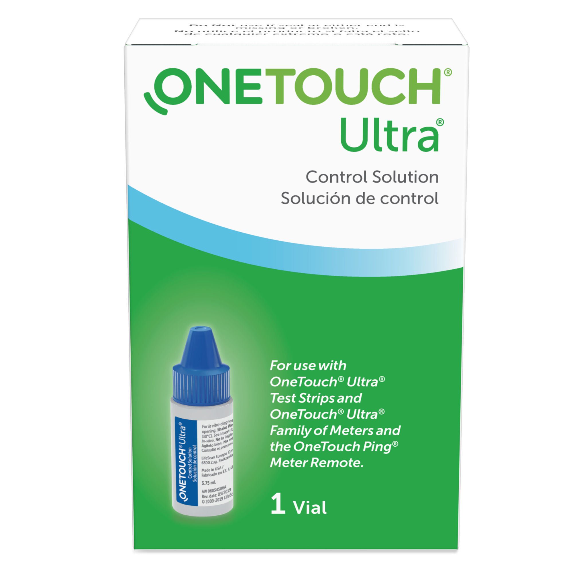LifeScan - 53885093701 Blood Glucose Control Solution One Touch® Ultra
