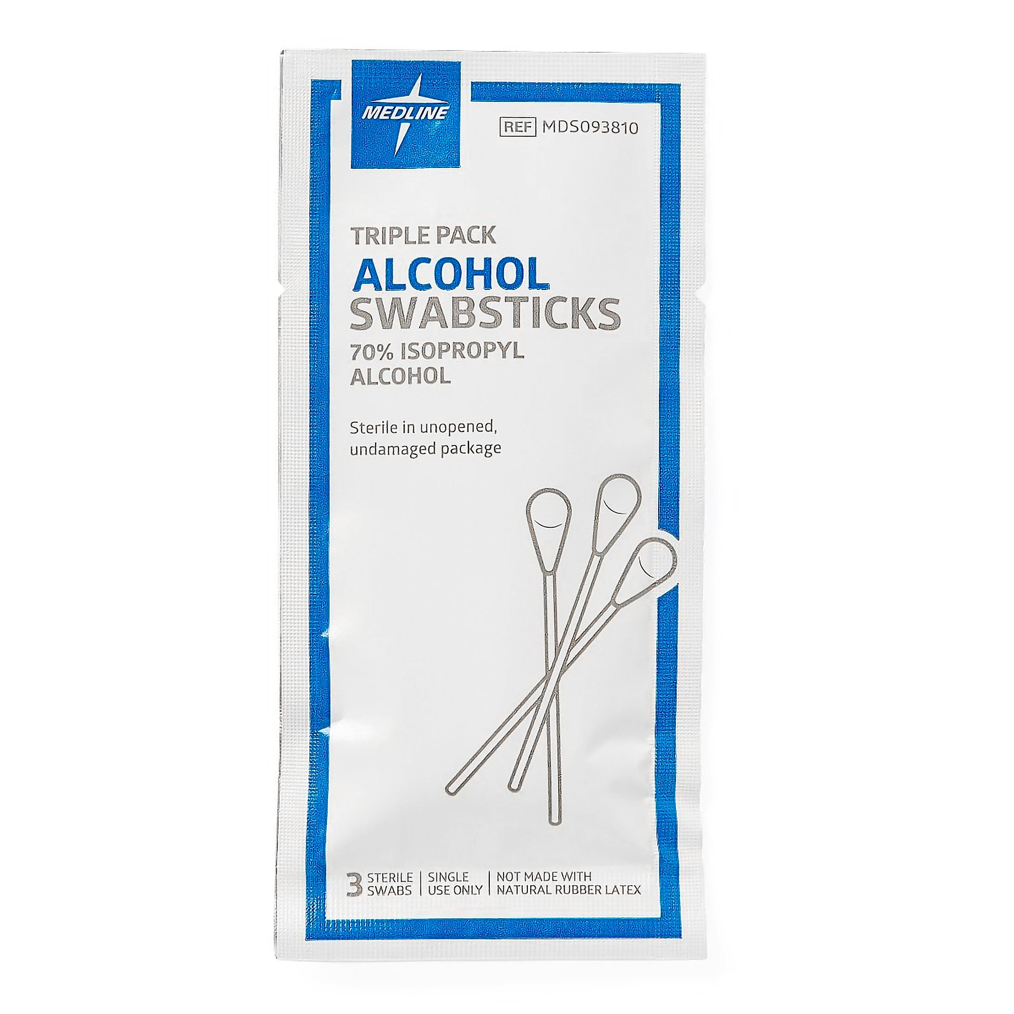 Impregnated Swabstick MDS093810 by Medline