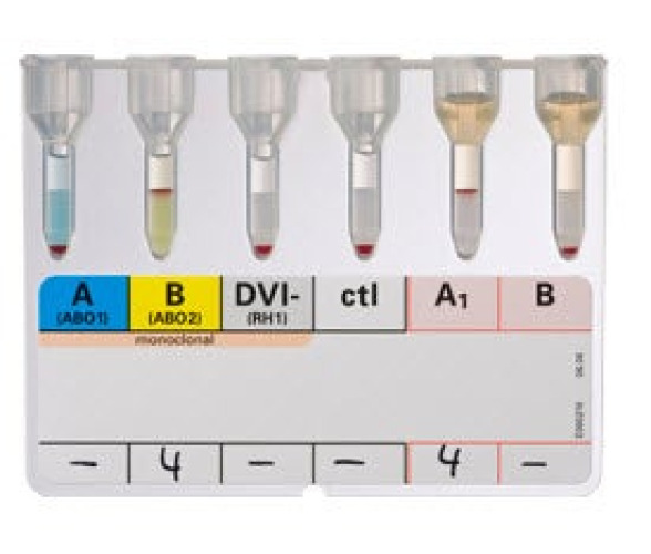 Fisher Anatomical - MTS080515 Gel Test™ Test Card cGMP Certifications/Compliance