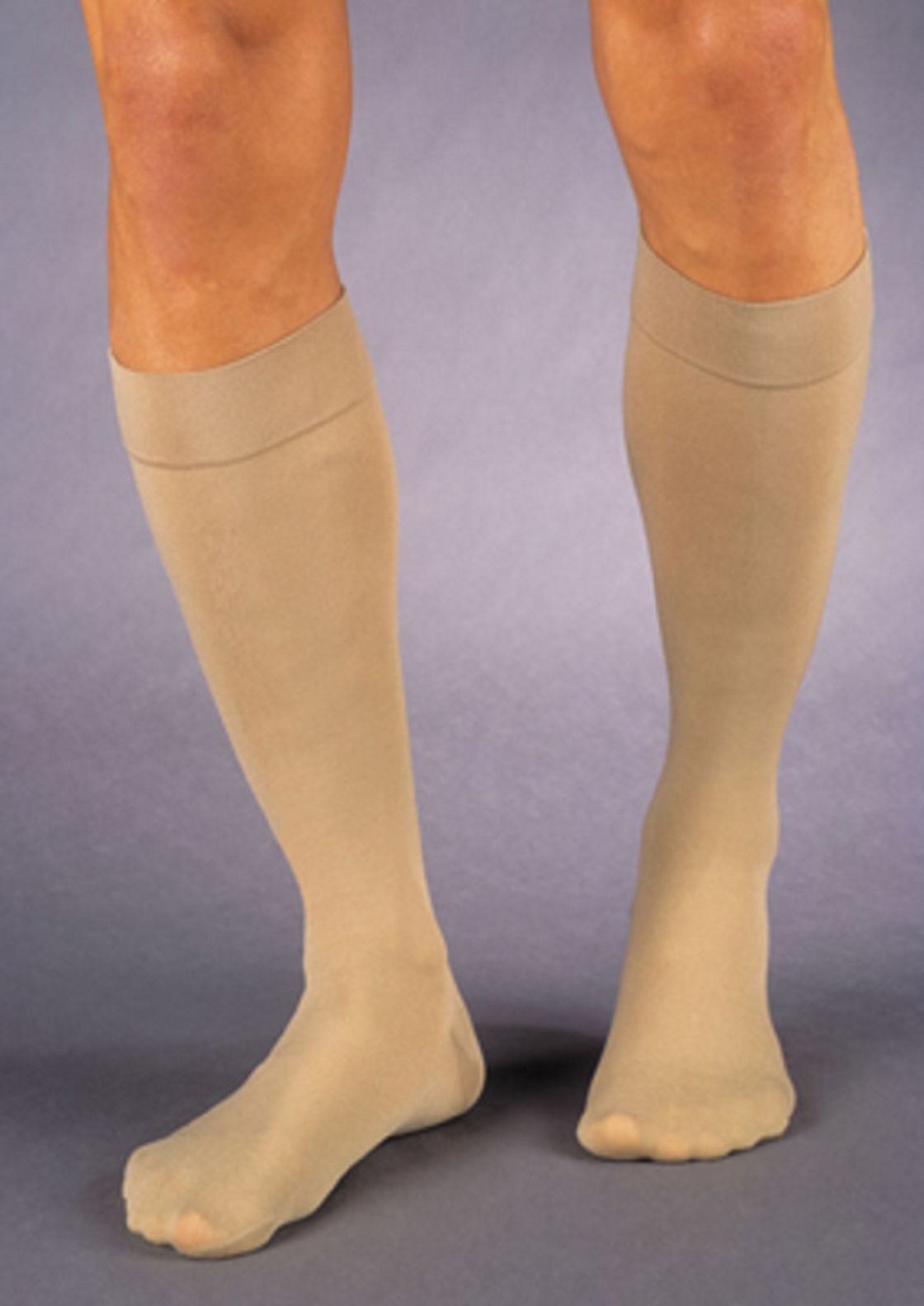 BSN Medical - 114698 Compression Stocking Jobst® Relief Knee High Large / Full Calf Beige Closed Toe