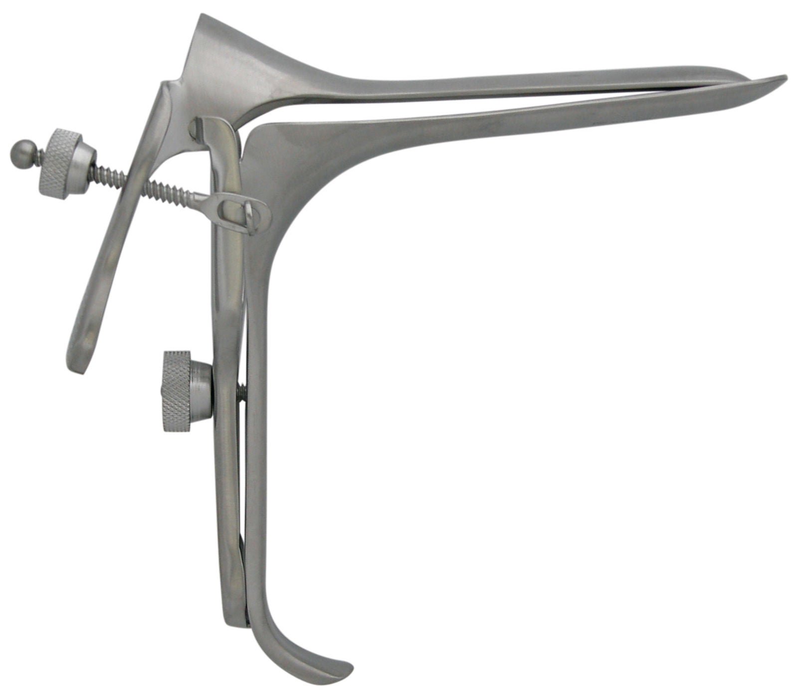 BR Surgical - BR70-12012 Vaginal Speculum BR Surgical Pederson NonSterile Surgical Grade German Stainless Steel Large Left Side Open Reusable Without Light Source Capability