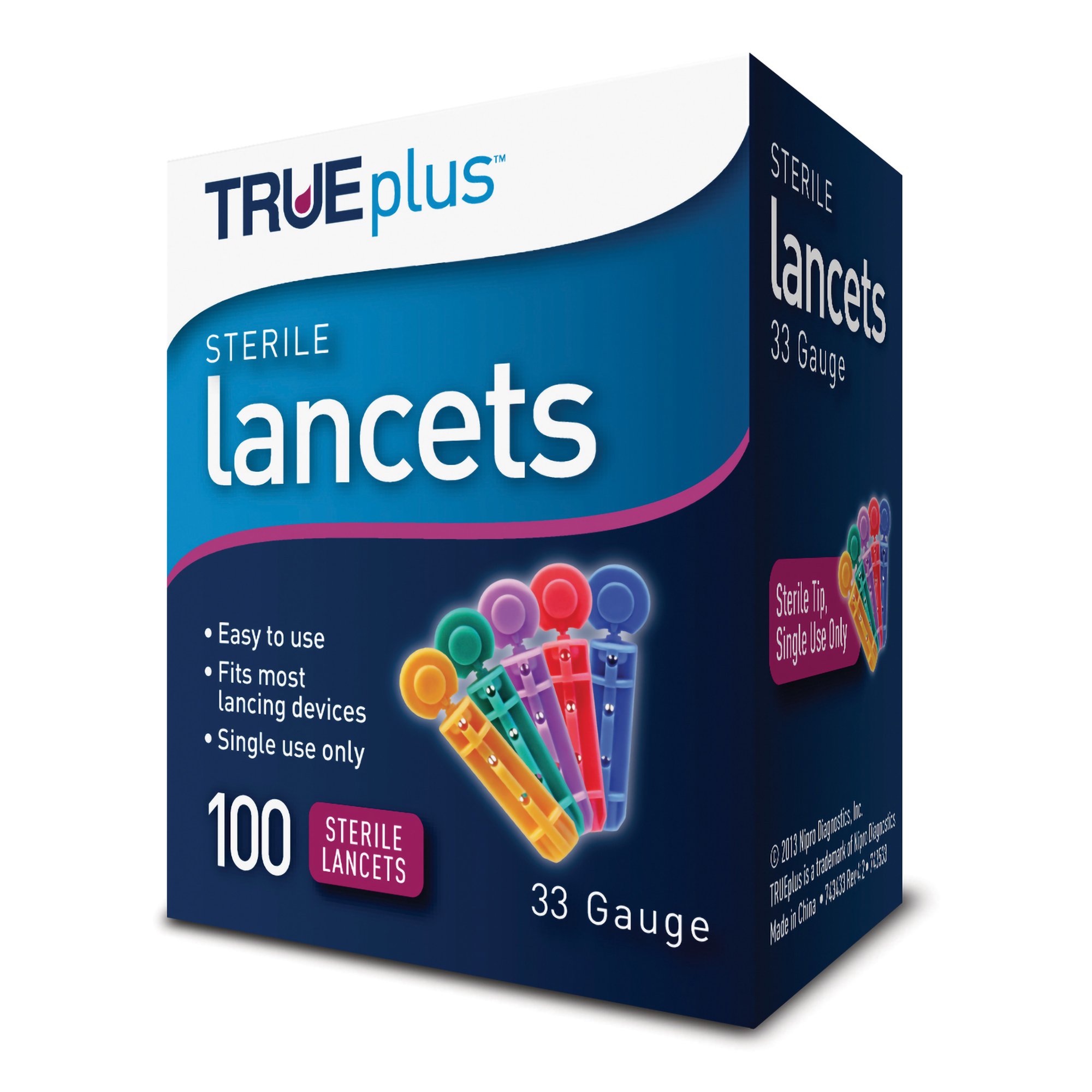 Trividia Health Inc - 743533 TRUEplus® Sterile Lancets
