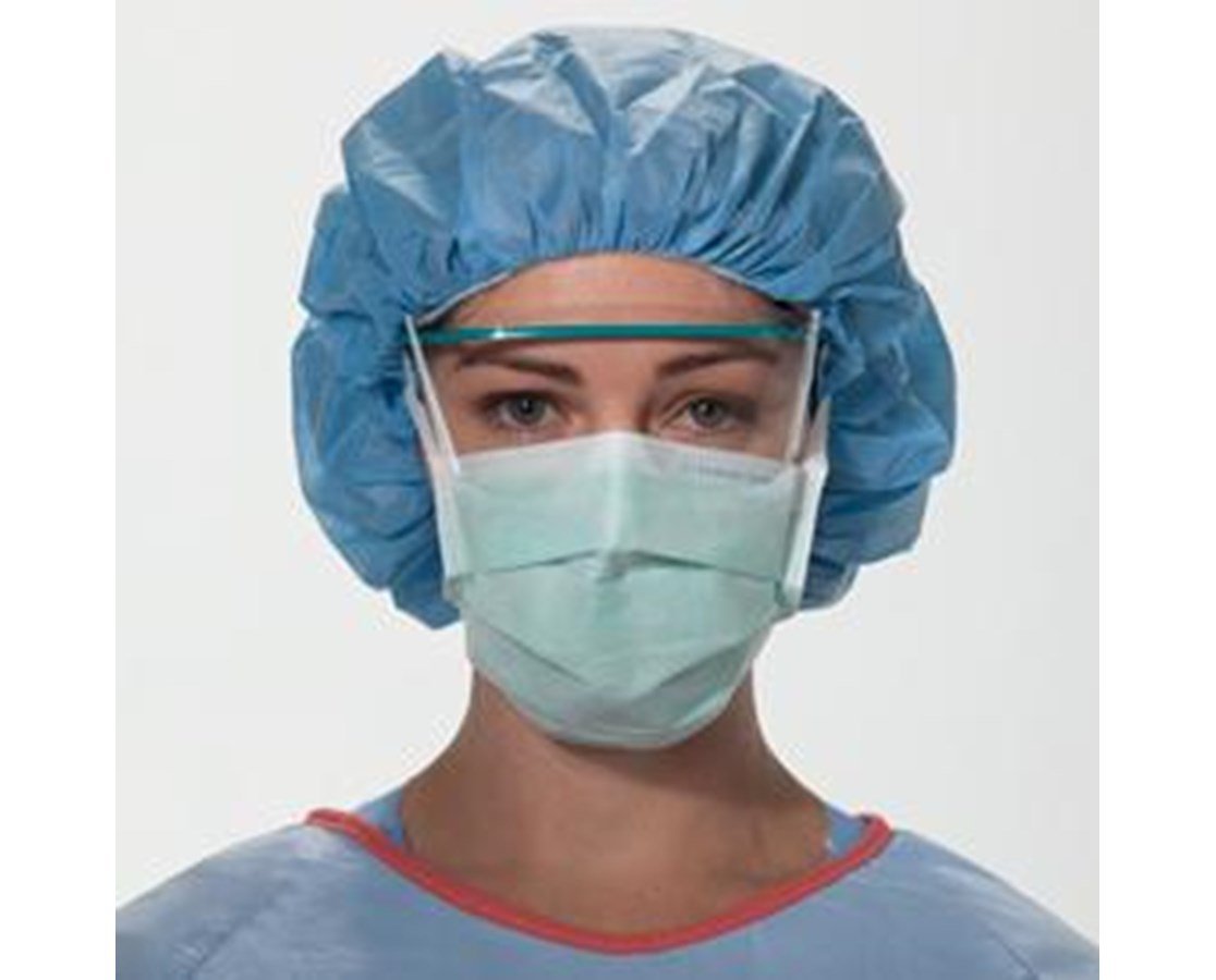 O&M Halyard Inc 28806 - FluidShield® Level 1 Fog-Free Surgical Mask - 50/Box, 300/Case
