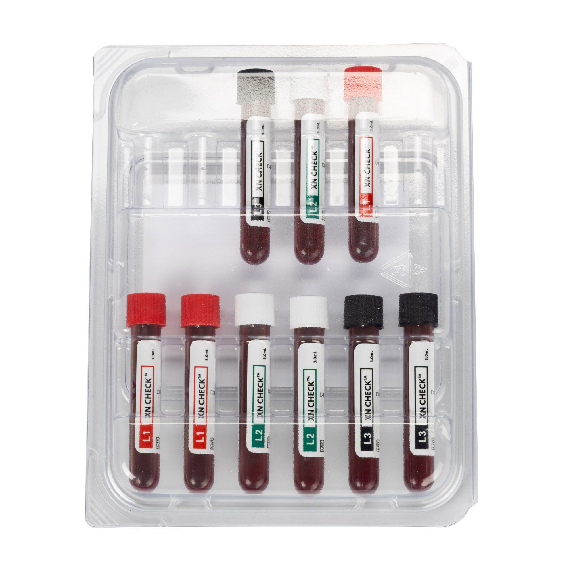 Sysmex America - 213499 Control Set XN Check™ Hematology Low Level / Normal Level / High Level 4 X 3 X 3 mL