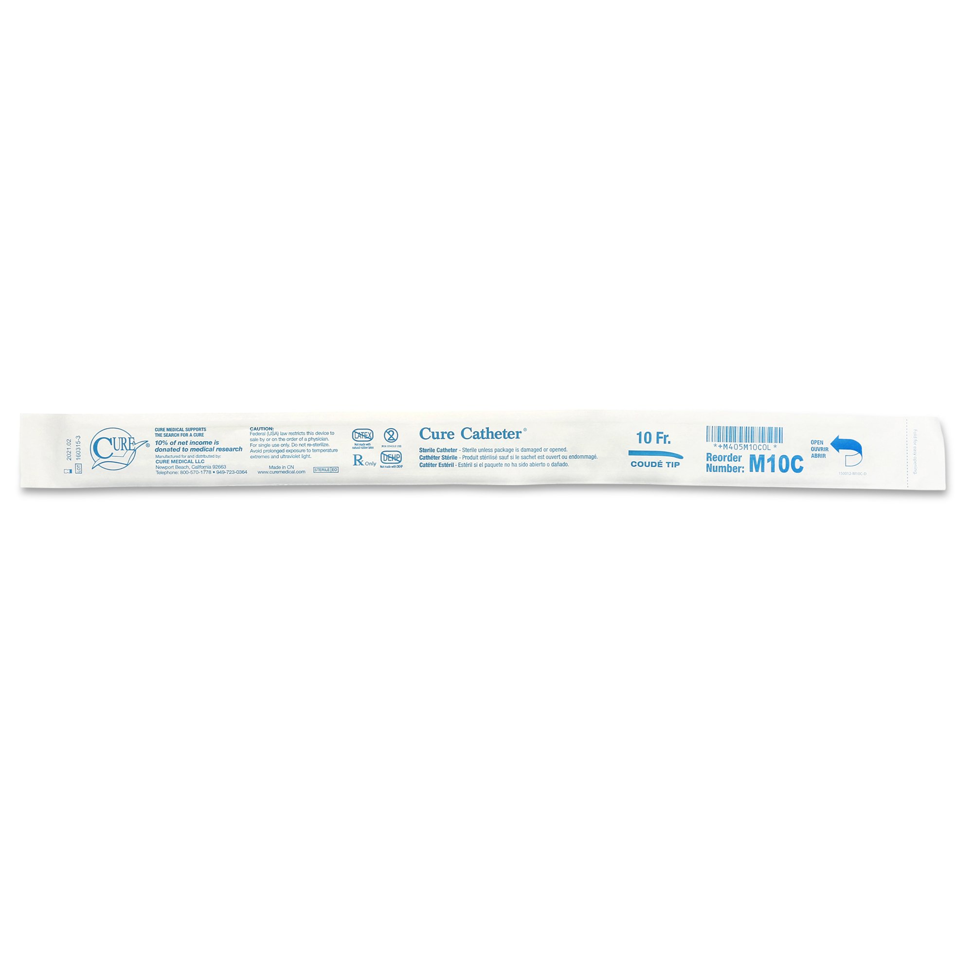 ConvaTec - M10C Cure Catheter™ Urethral Catheter