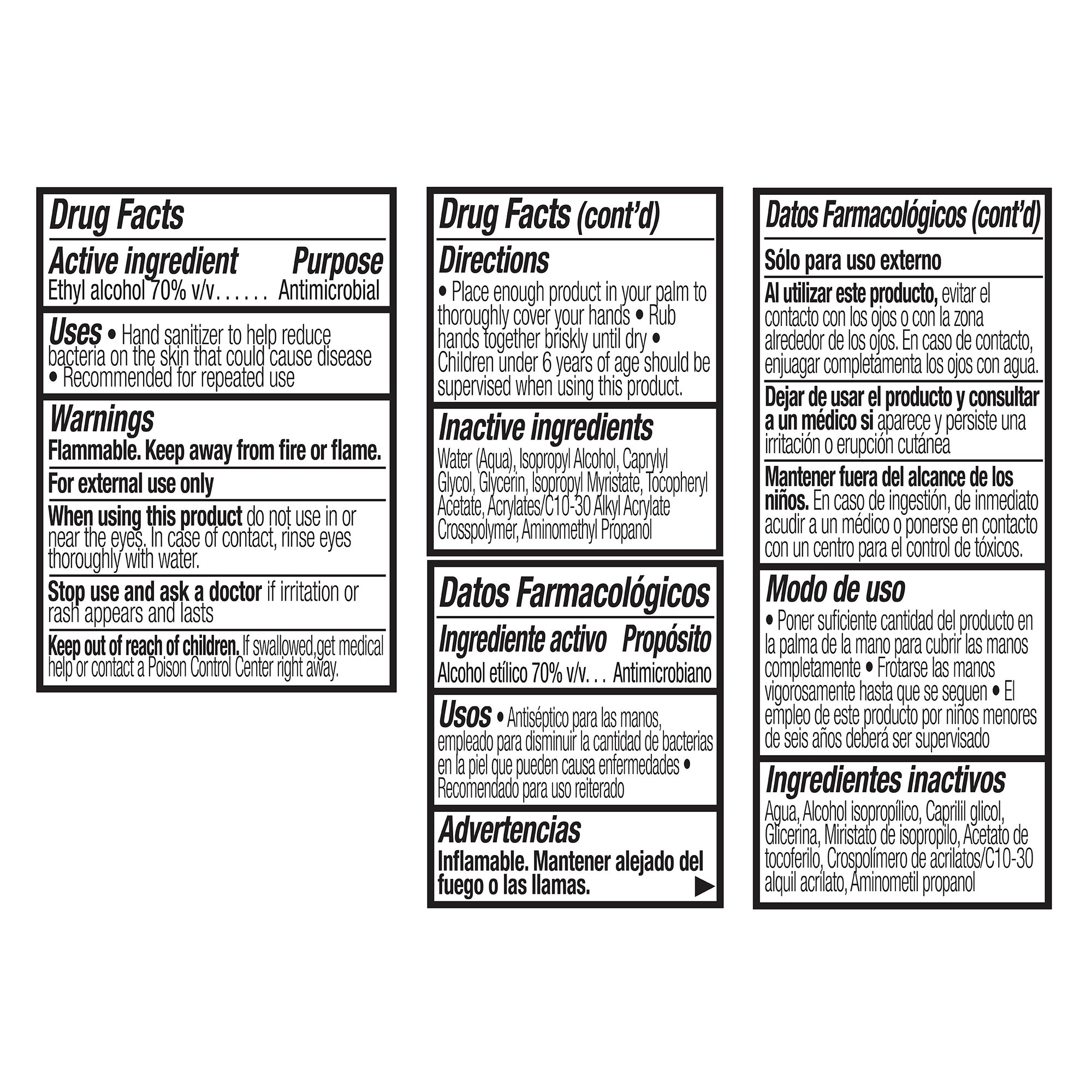 GOJO - 8803-03 Purell® Advanced Hand Sanitizer Gel
