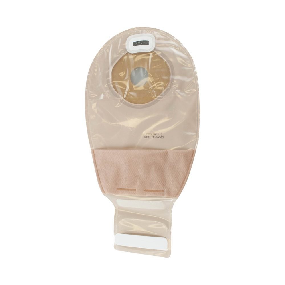 ConvaTec 416724 - Esteem® + One-Piece Transparent Ostomy Pouch, Pre-cut to Fit 25mm Stoma - 10/Box