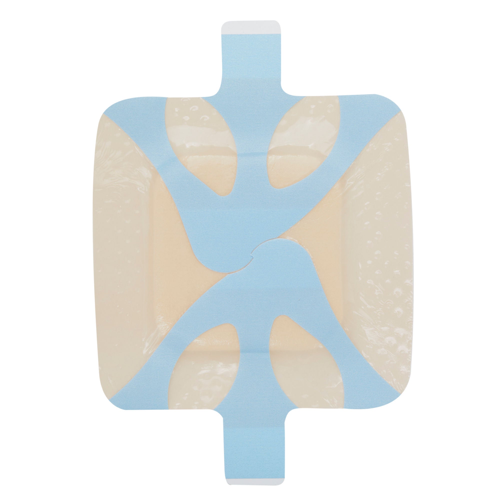 Solventum Corporation - 90641 Foam Dressing 3M™ Tegaderm™ 4 X 4 Inch With Border Film Backing Silicone Adhesive Square Sterile