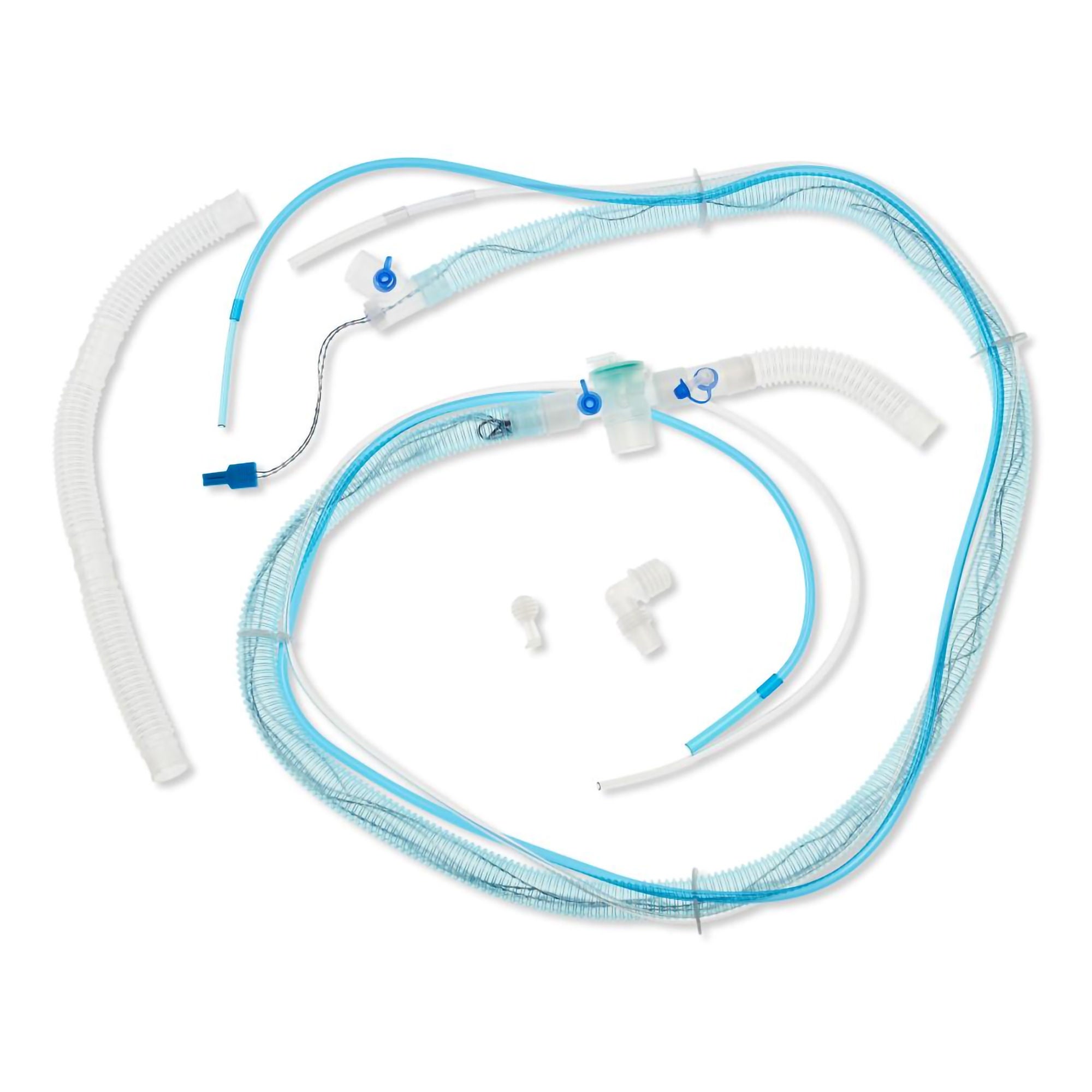 Medline - HUD78096 Anesthesia Breathing Circuit ConchaSmart® Corrugated Tube Single Limb Adult Without Breathing Bag Single Patient Use Heated Circuit