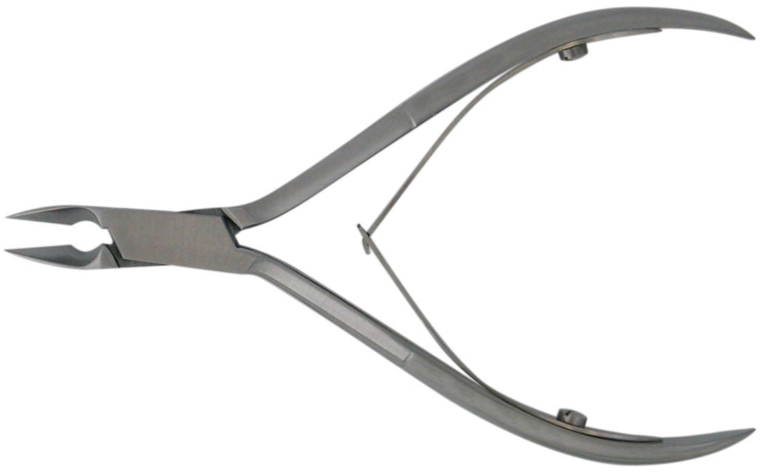 BR Surgical - BR74-36510 Nail Nipper Convex Jaw 4 Inch Length Stainless Steel