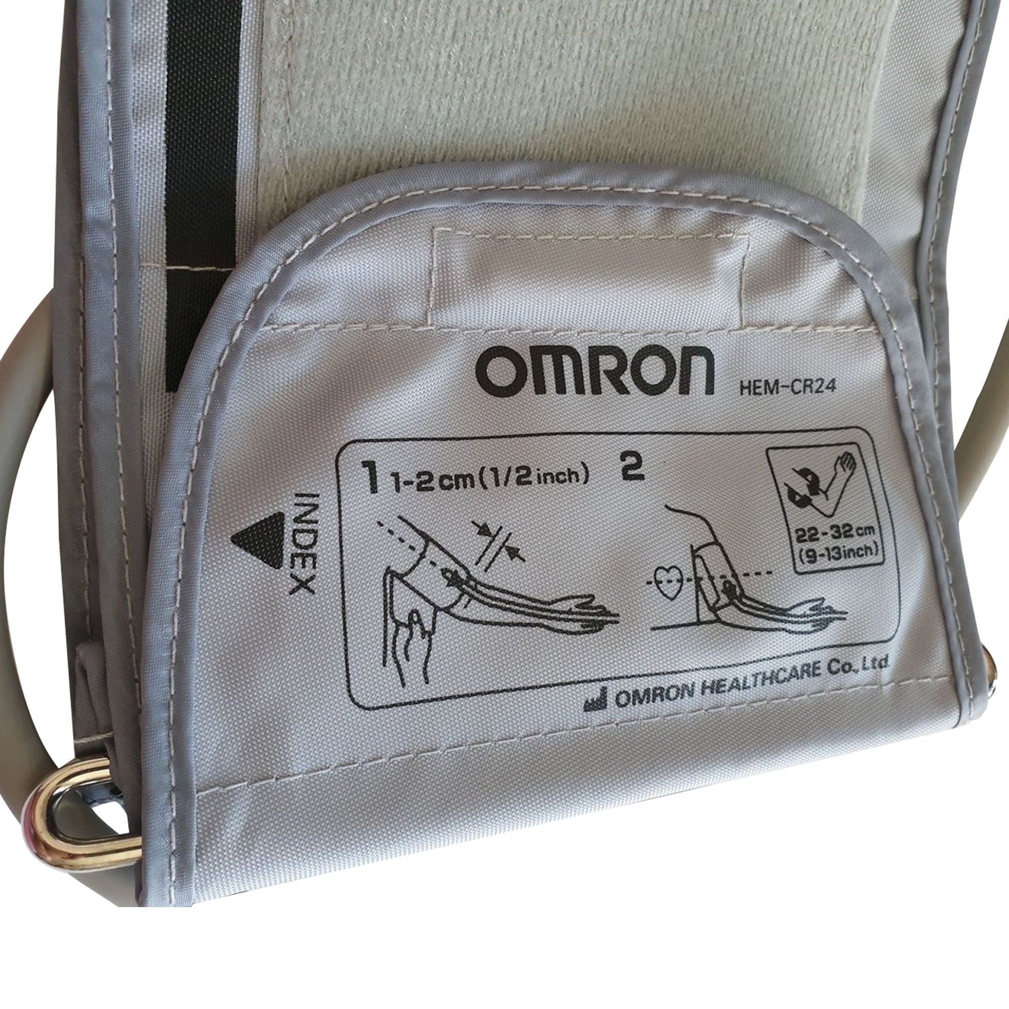 Emerson Healthcare - H-CR24 Reusable Blood Pressure Cuff CM2 22 to 33 cm Arm Nylon Cuff Medium Cuff