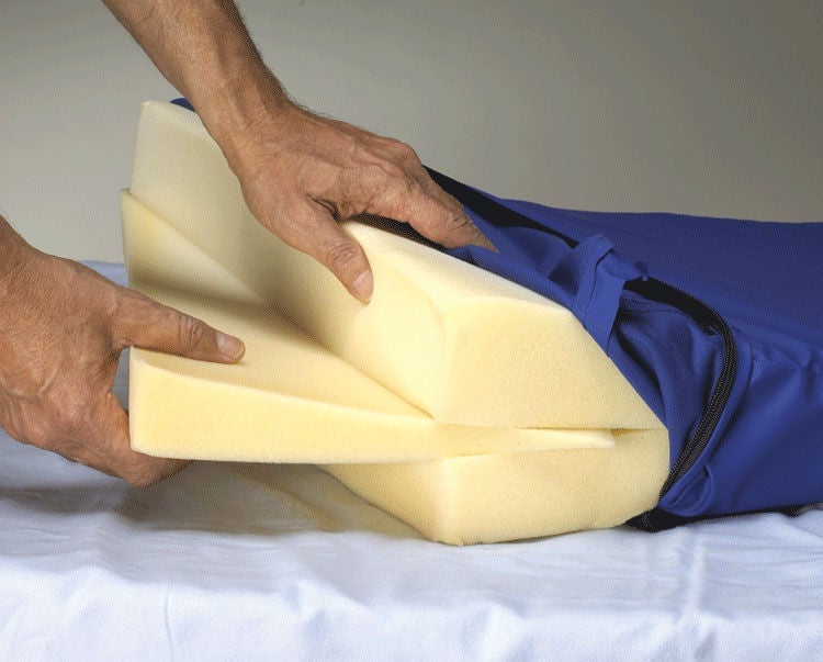 Skil-Care - 555055 Positioner Wedge Skil-Care™ 24 W X 12 L X 7 H Inch Foam Freestanding