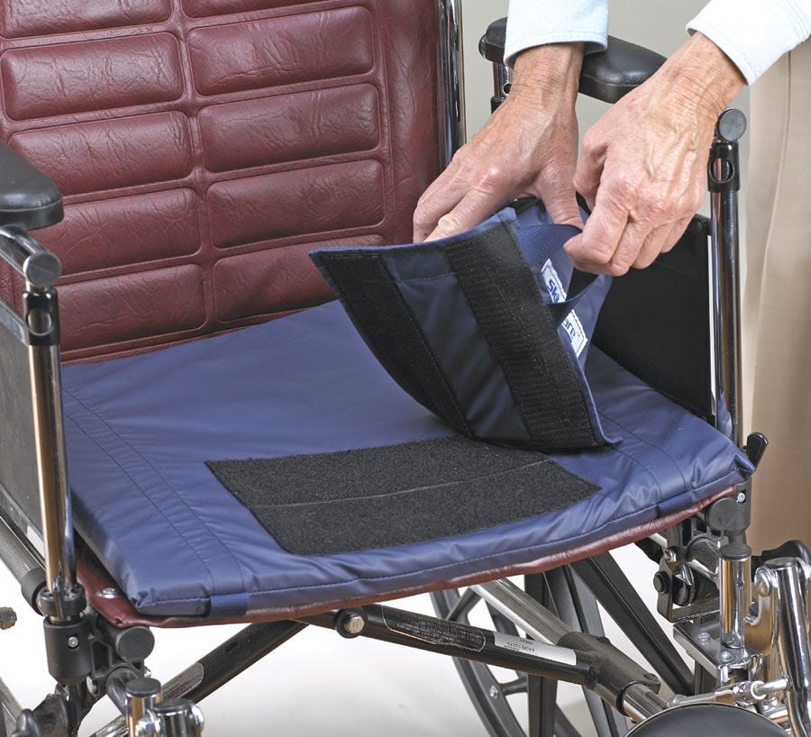 Skil-Care - 706364 Pommel Seat Cushion E-Z Transfer Slider Pommel 20 W X 16 L X 1 D Inch Foam