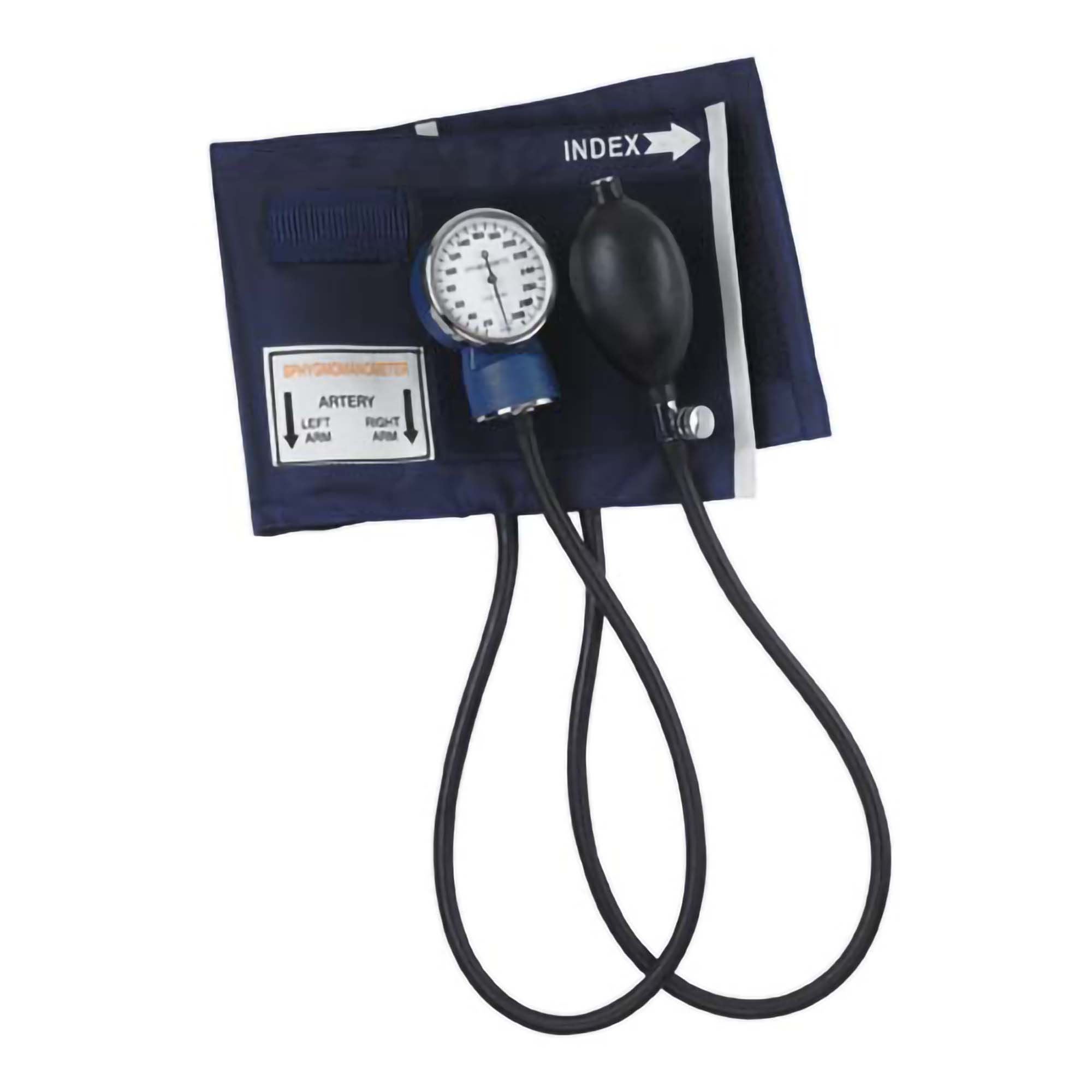Mabis Healthcare - 09-149-016 Aneroid Sphygmomanometer Unit MABIS® Large Adult Cuff Arm Nylon Cuff 33 - 51 cm Pocket Aneroid