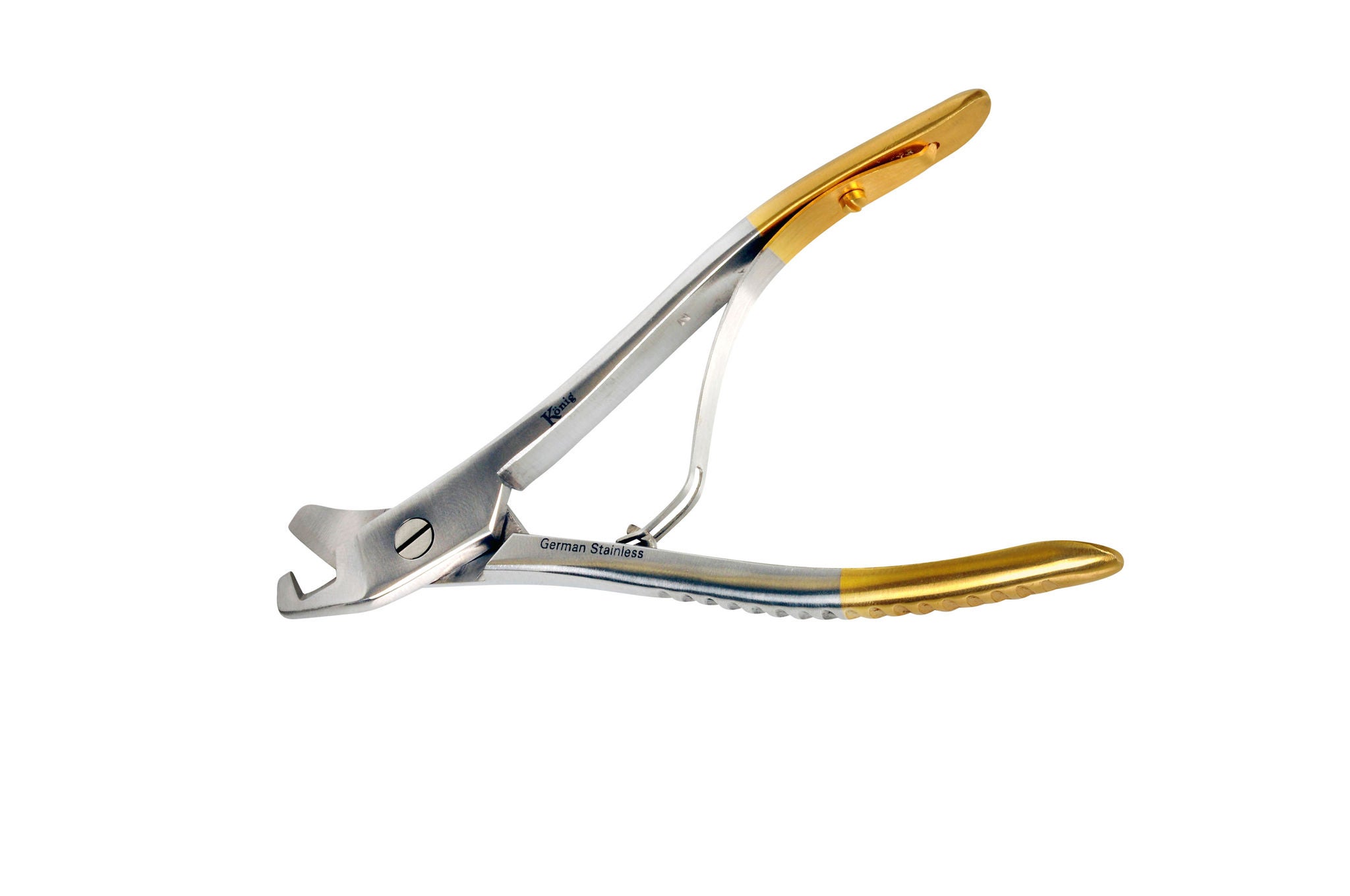 Medline - MDS6622300 Umbillical Cord Clamp Konig Waller 5 Inch Length German Stainless Steel / Tungsten Carbide
