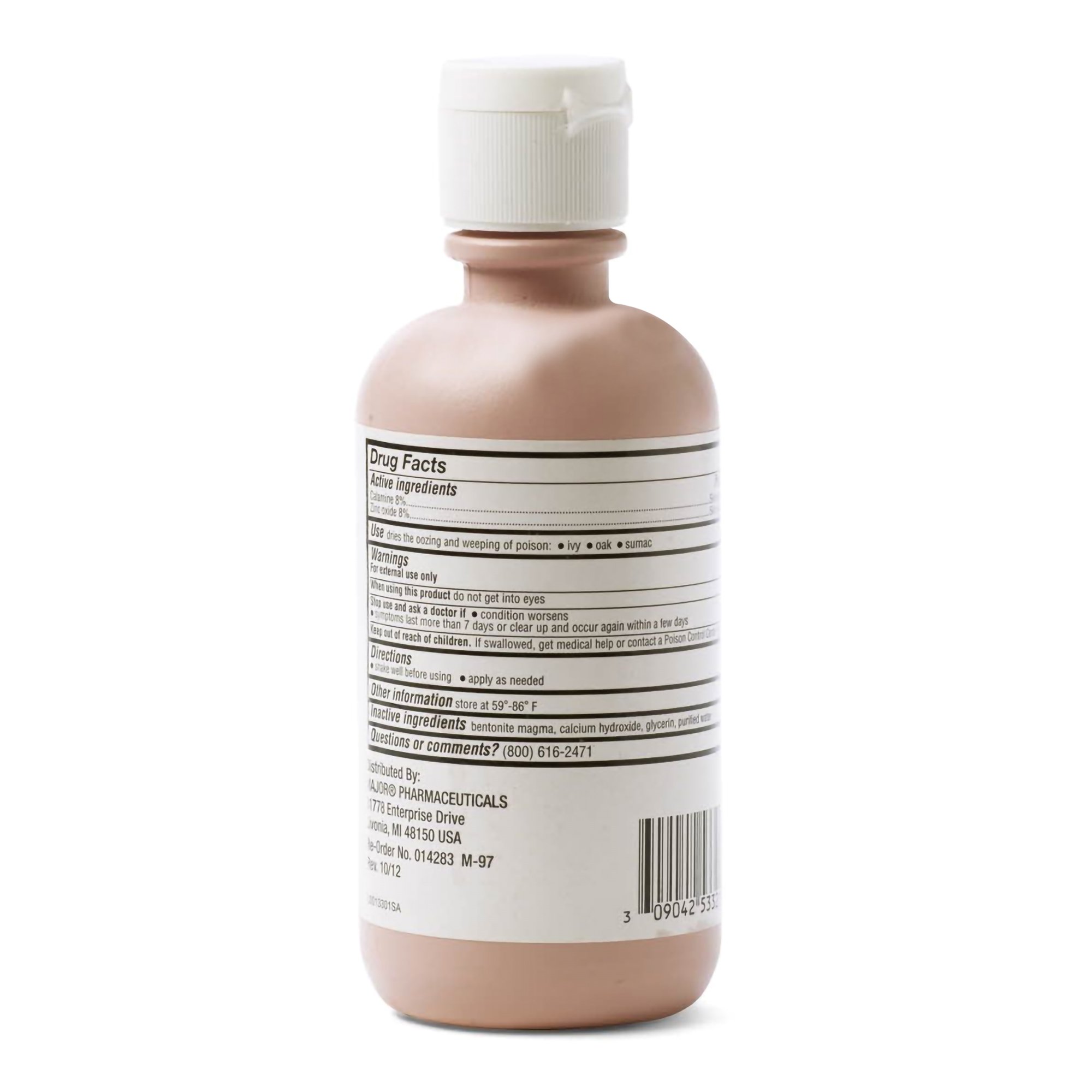 Major Pharmaceuticals - 00904253321 Major® Calamine / Zinc Oxide Itch Relief