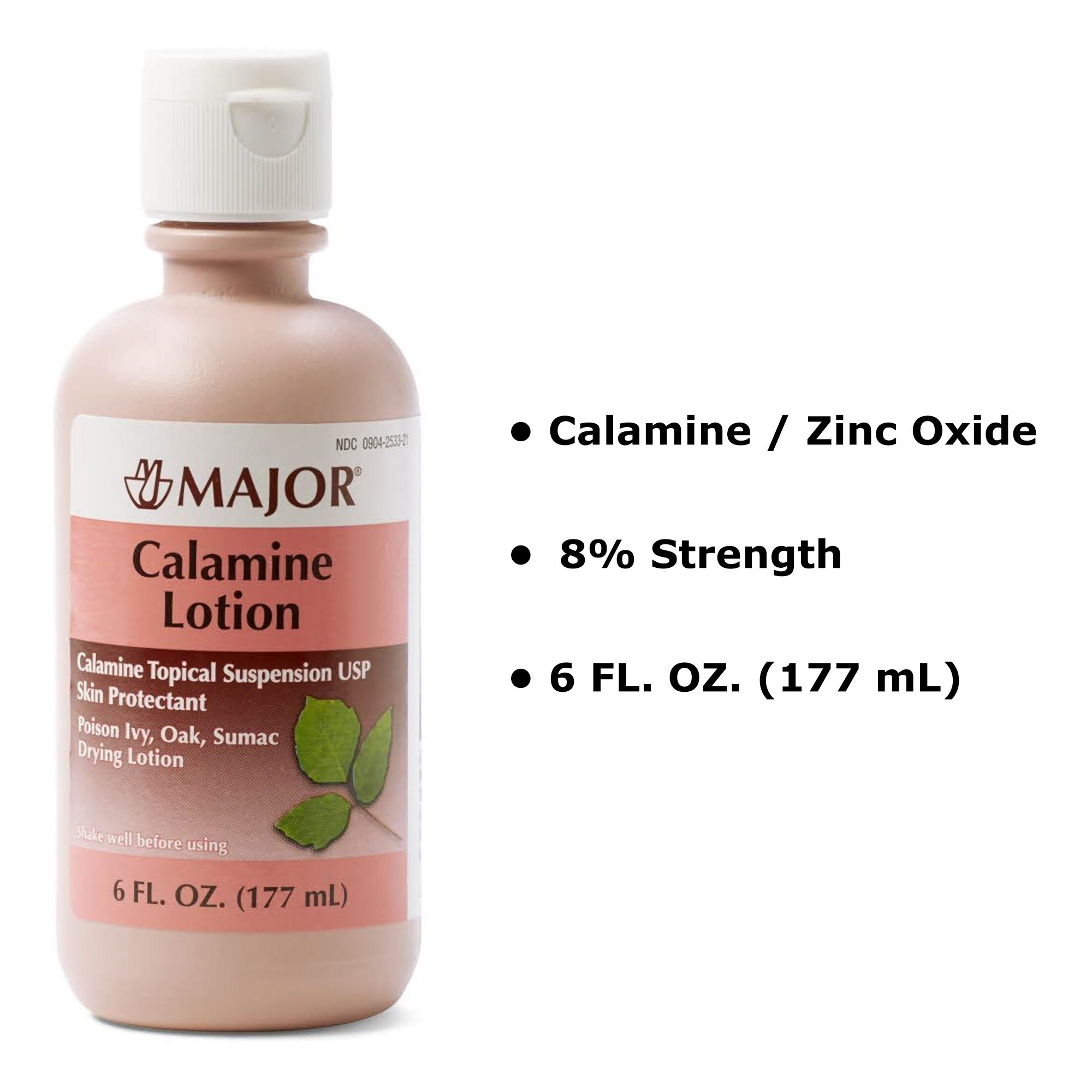 Major Pharmaceuticals - 00904253321 Major® Calamine / Zinc Oxide Itch Relief