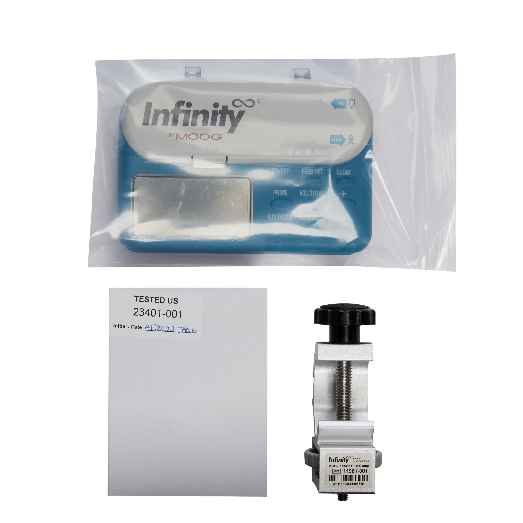 EnteraLite Infinity Enteral Feeding Pump INFKIT2 by Zevex