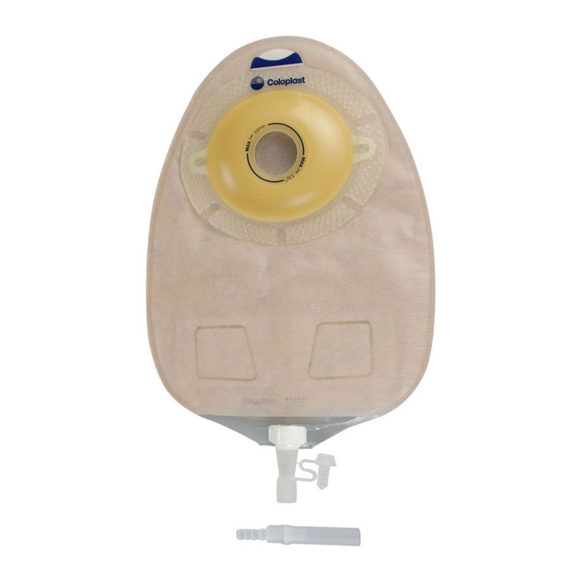 Coloplast - 11818 SenSura® Convex Light 1-Piece Opaque Urostomy Pouch