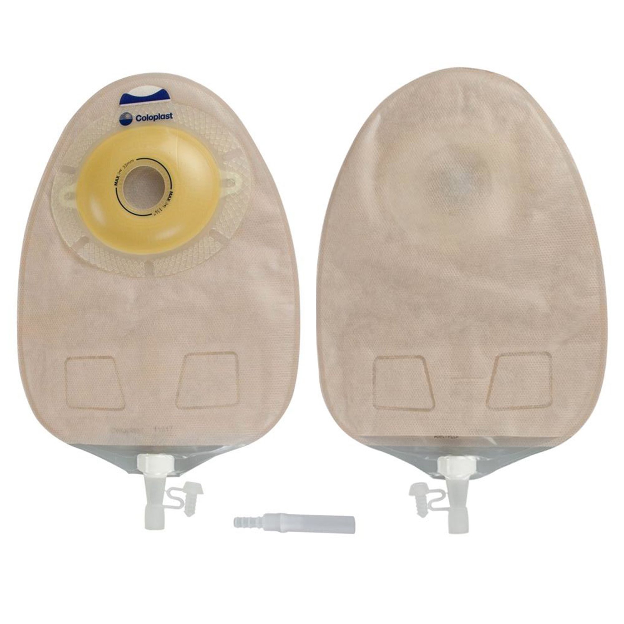 Coloplast - 11818 SenSura® Convex Light 1-Piece Opaque Urostomy Pouch