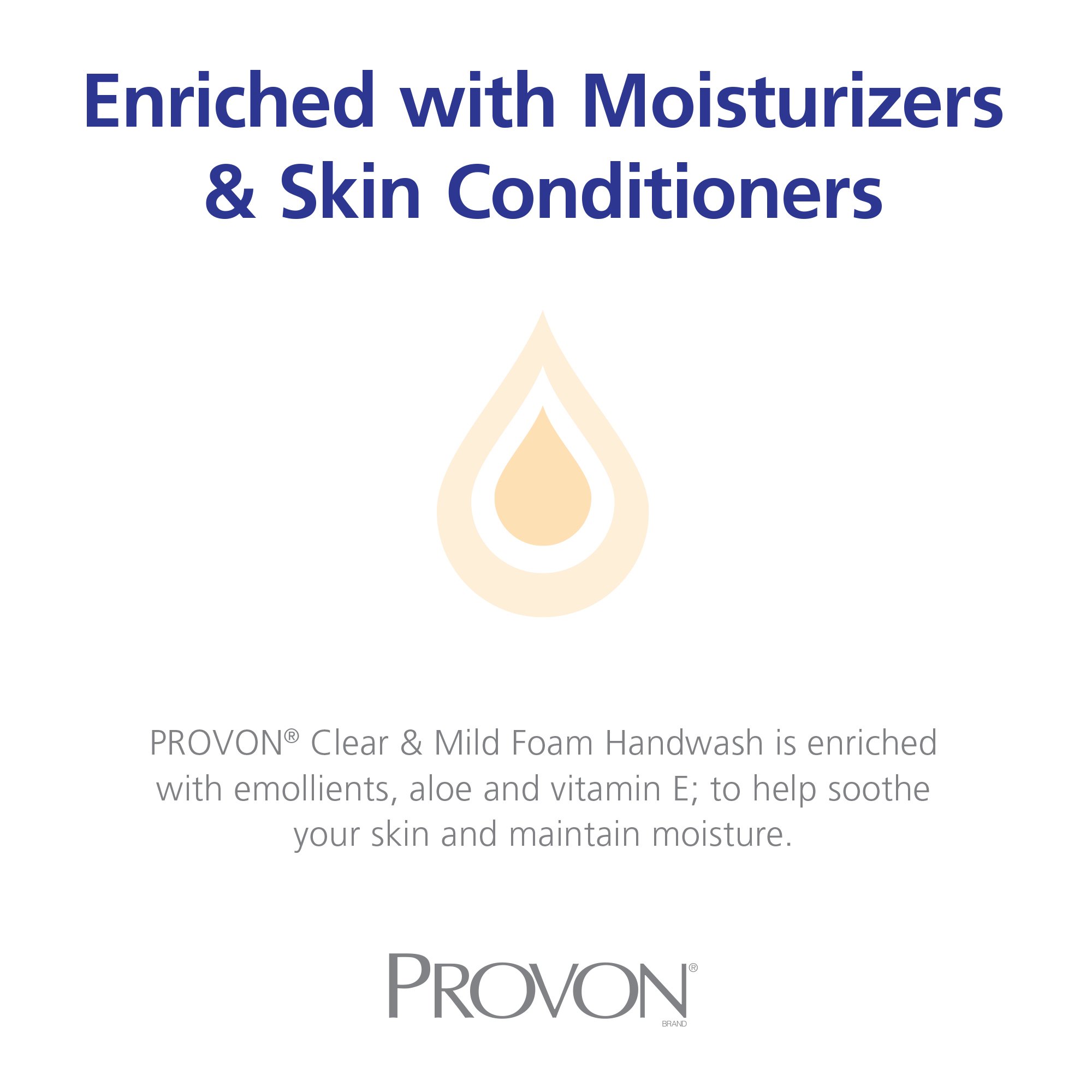 GOJO - 1941-02 Provon® Clear and Mild Foam Handwash