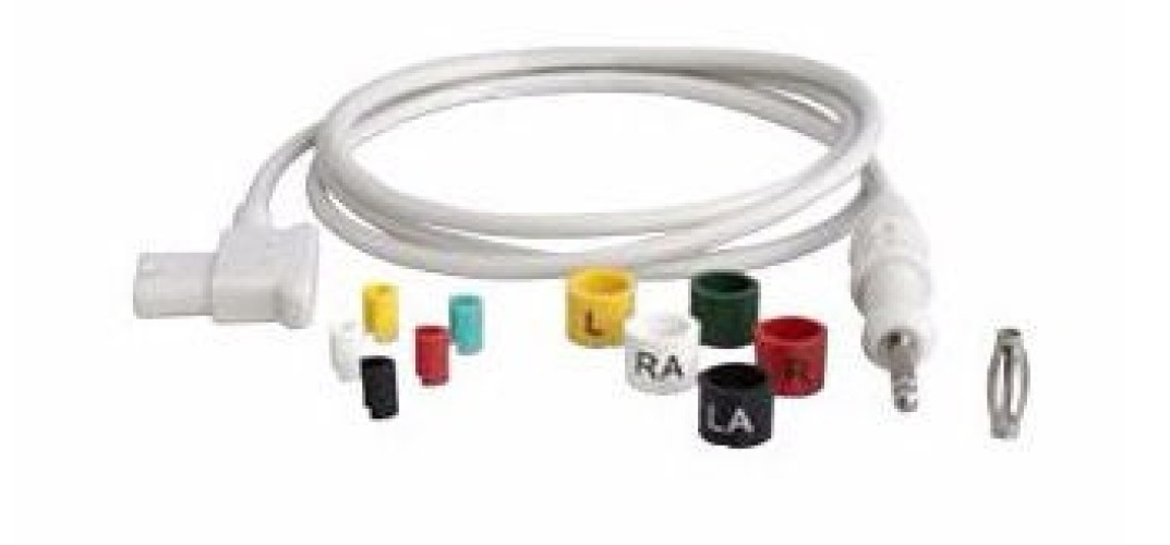 Philips Healthcare - 989803151711 Lead Wire Set Multi-patient Use For PageWriter TC Series Cardiographs, AAMI and IEC Color Coded, Banana Posts