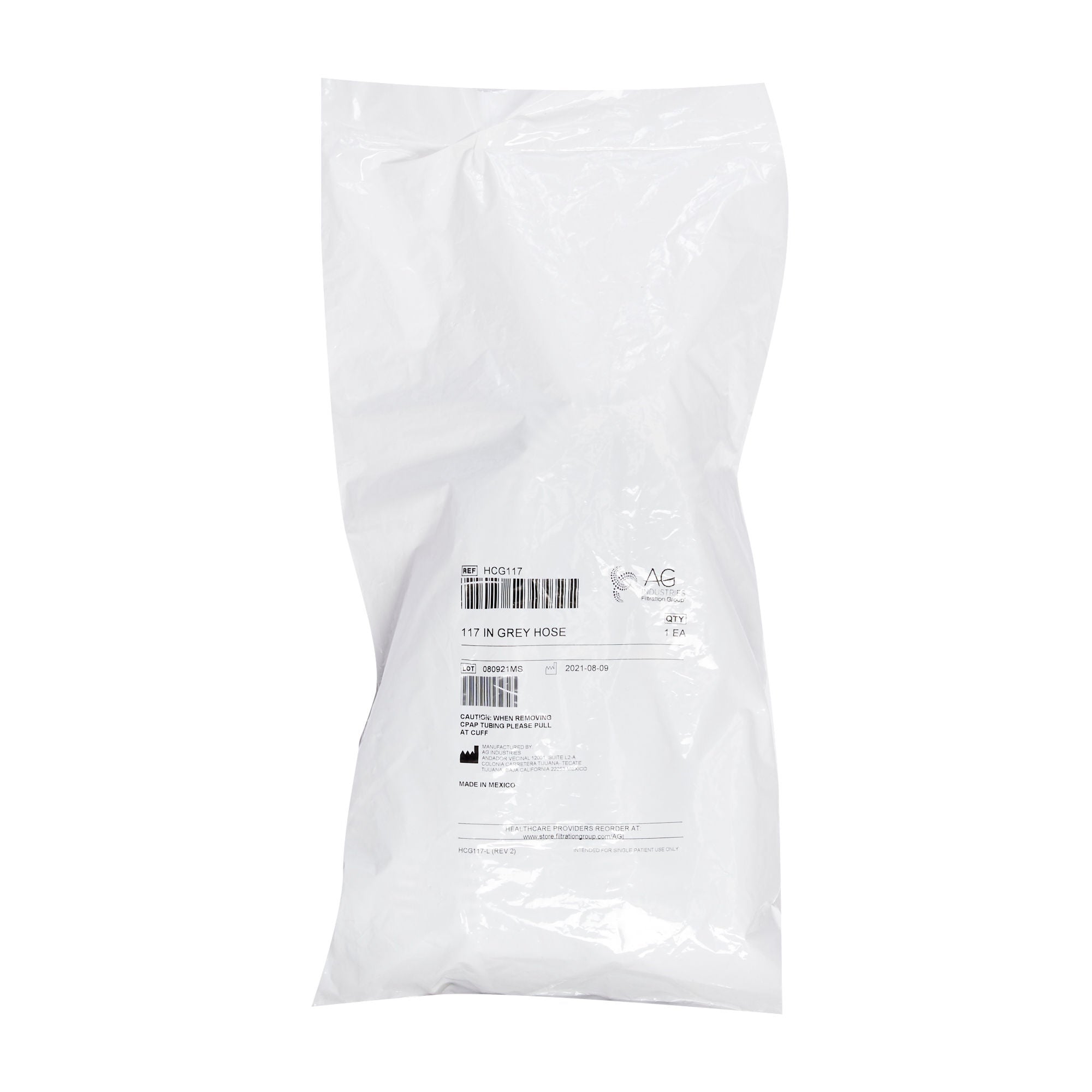 AG Industries - HCG117 CPAP Tubing AG Industries