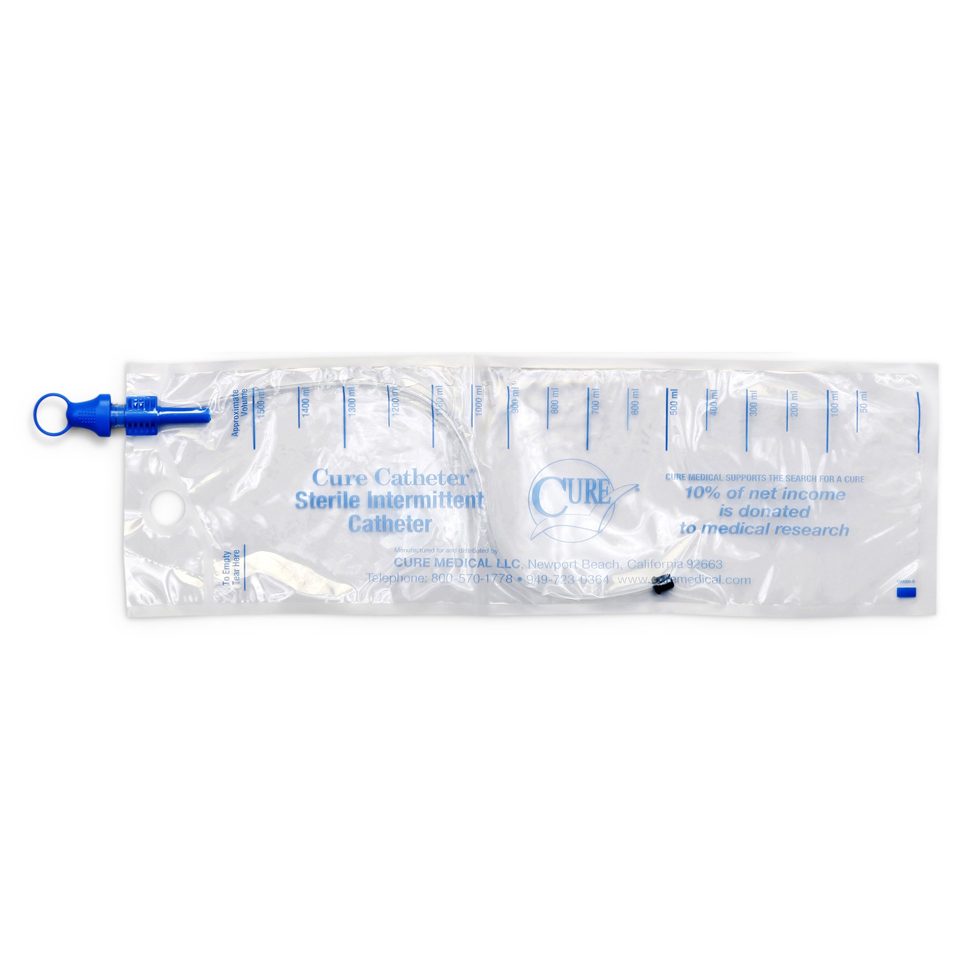 ConvaTec CB10 - Cure Catheter™ Intermittent Catheter Kit - 1/Each, 100/Case