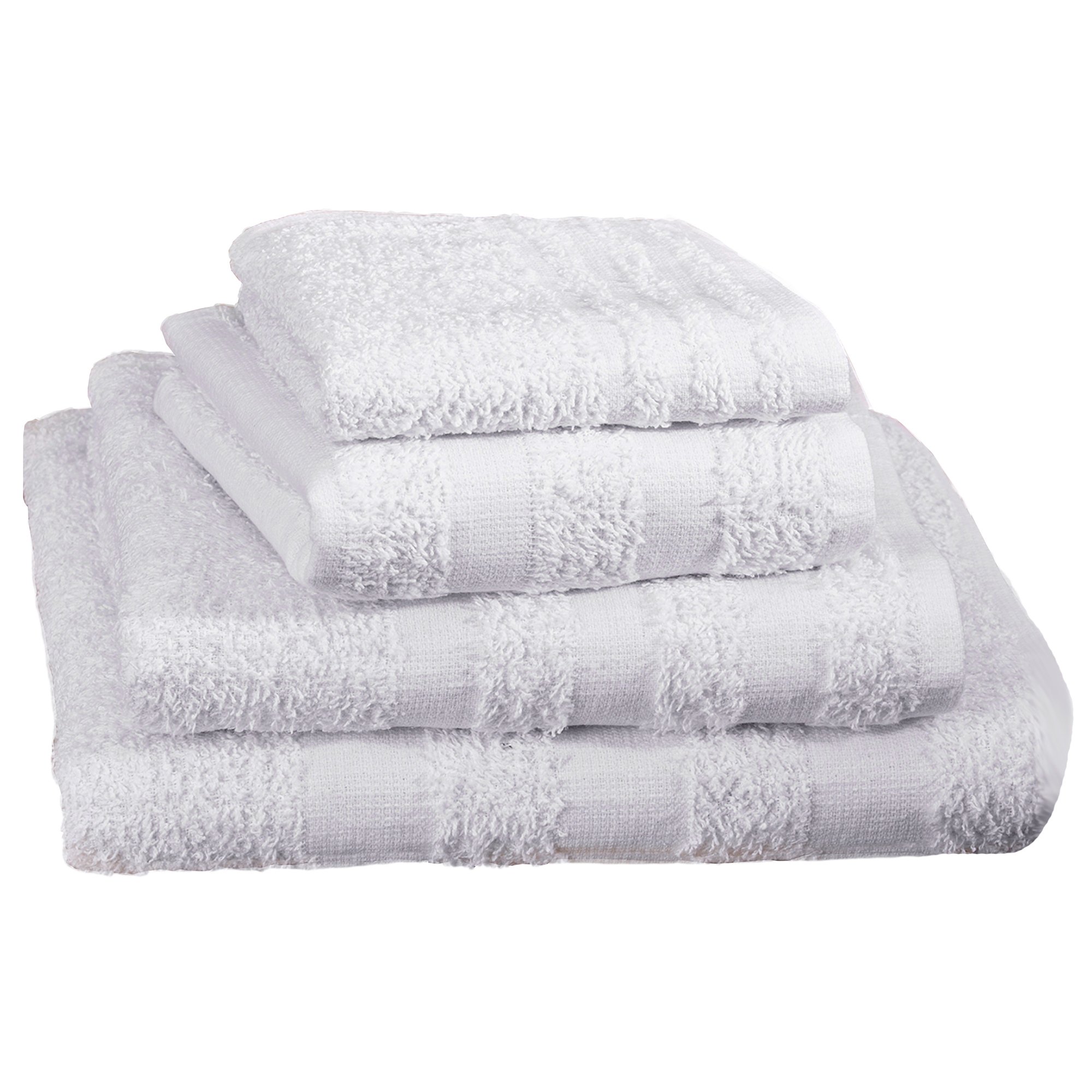 The Pillow Factory Division 52628-612 - Merit™ Trio Cotton Washcloth, White, 12 x 12 Inch - 12/Dozen