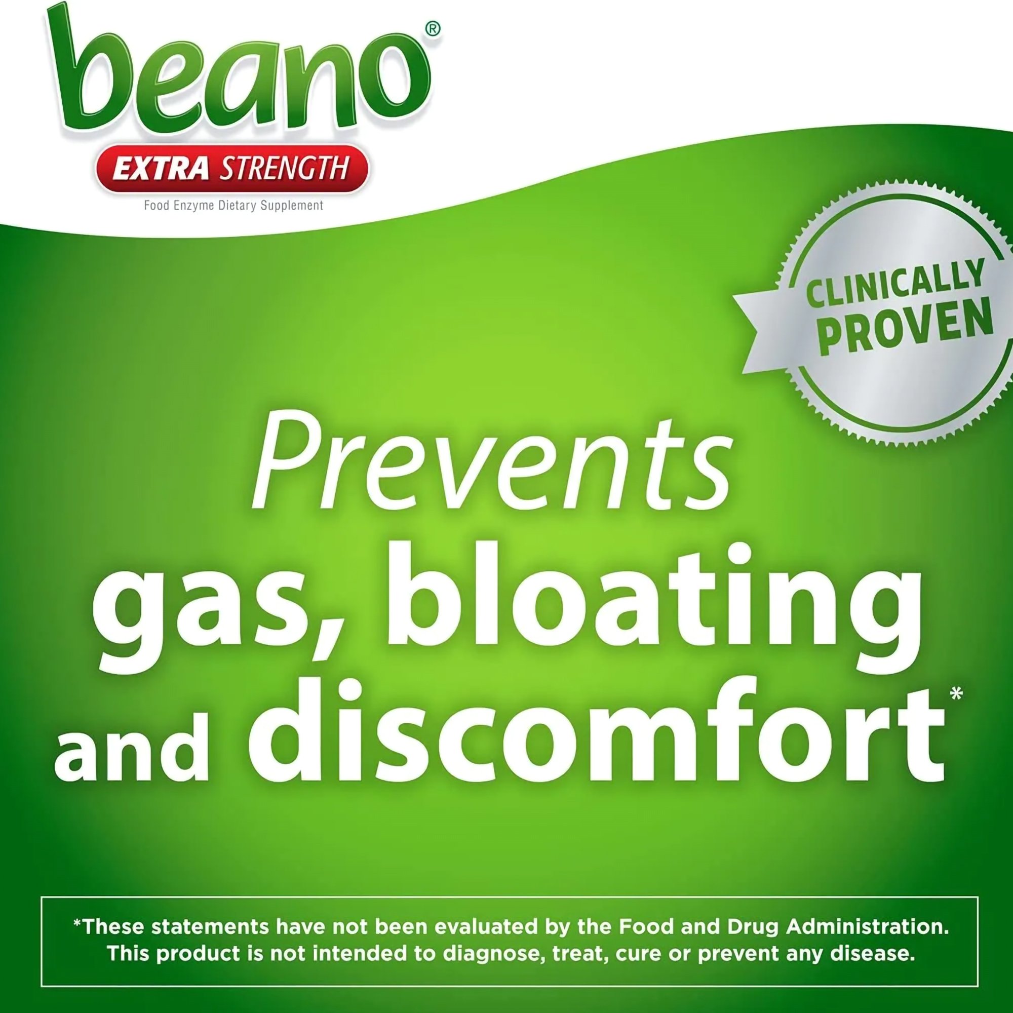 Medtech Laboratories 04203710300 - Beano® Extra Strength Food Enzyme Tablets - 1/Bottle