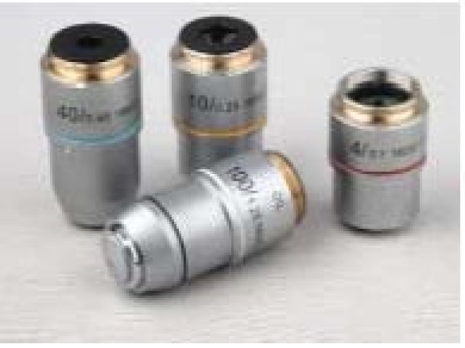 United Products & Instruments - B6-2101 Achromat Objective Lens 4X DIN For Microscope