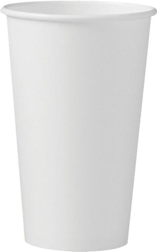 RJ Schinner Co - 316W-2050 Drinking Cup Solo® 16 oz. Paper White Disposable