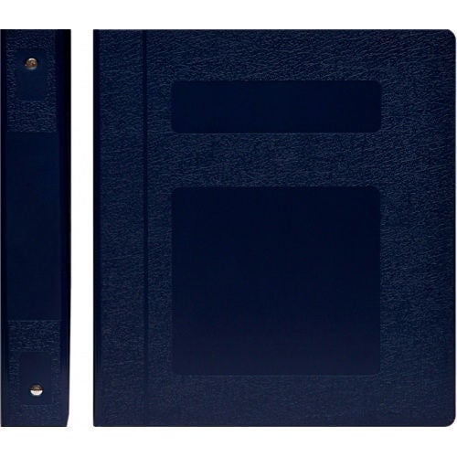 First Healthcare Products - M40360R3 Binder Titan 3 Ring Navy Blue 150 Sheets Side Opening